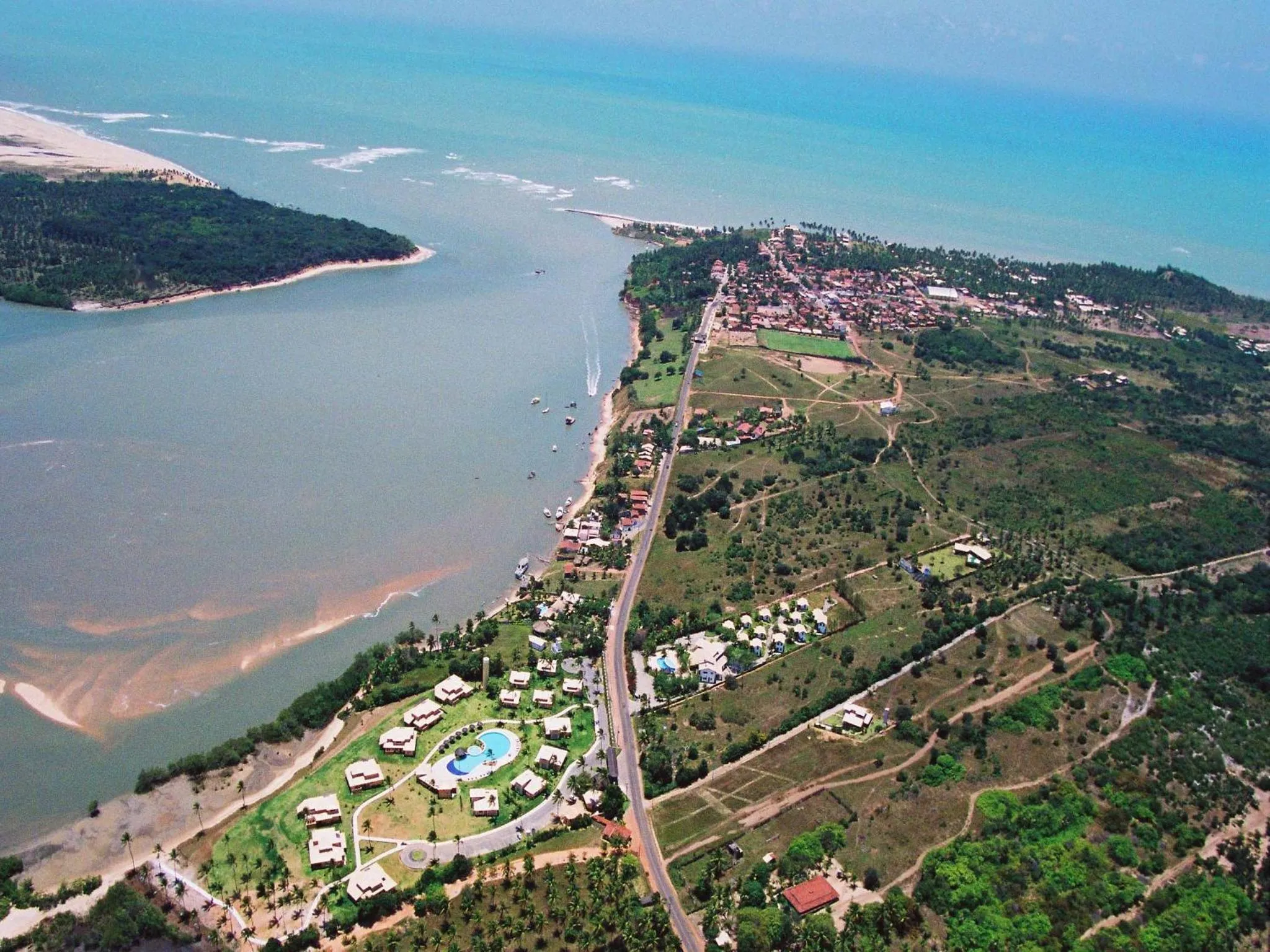 Bird's eye view in Lagoa Eco Village