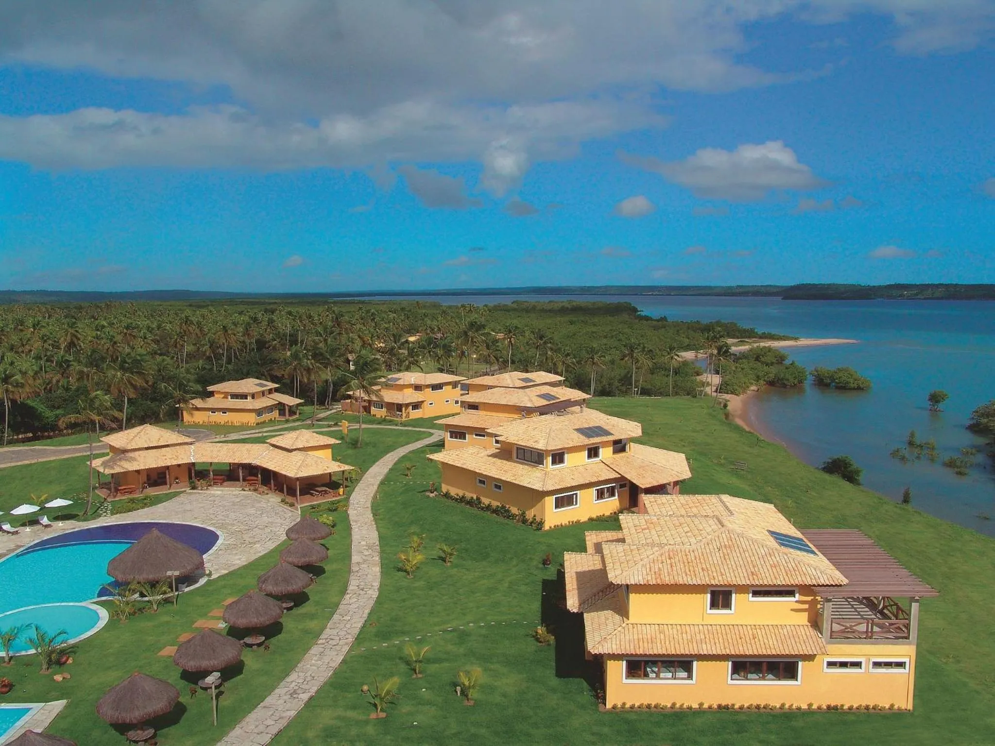 Bird's eye view in Lagoa Eco Village