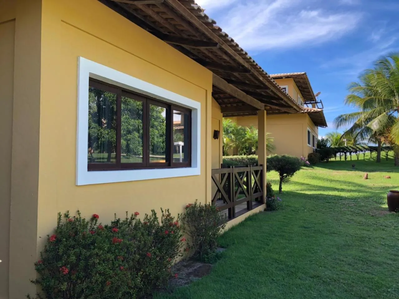Garden view in Lagoa Eco Village