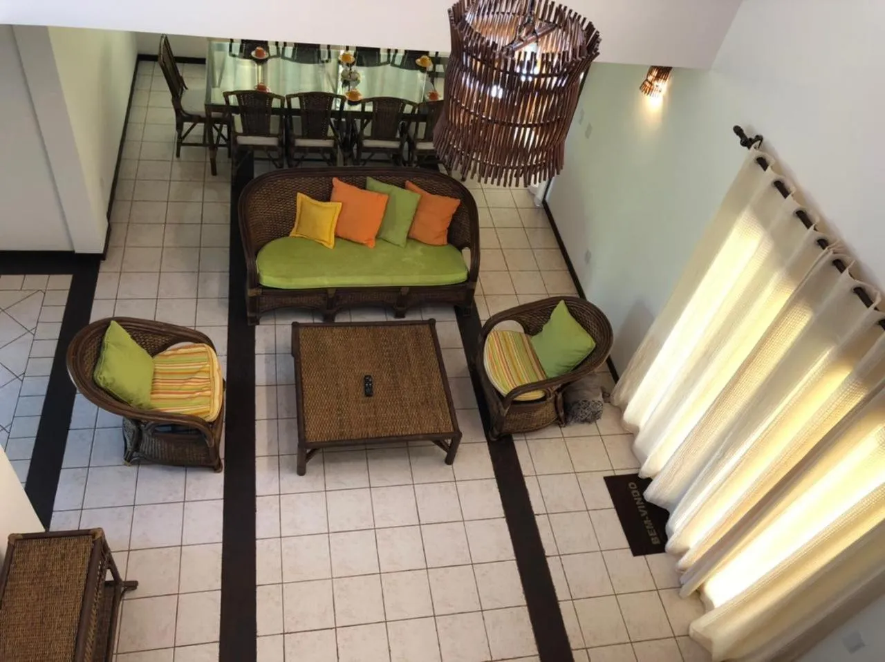 Living room in Lagoa Eco Village