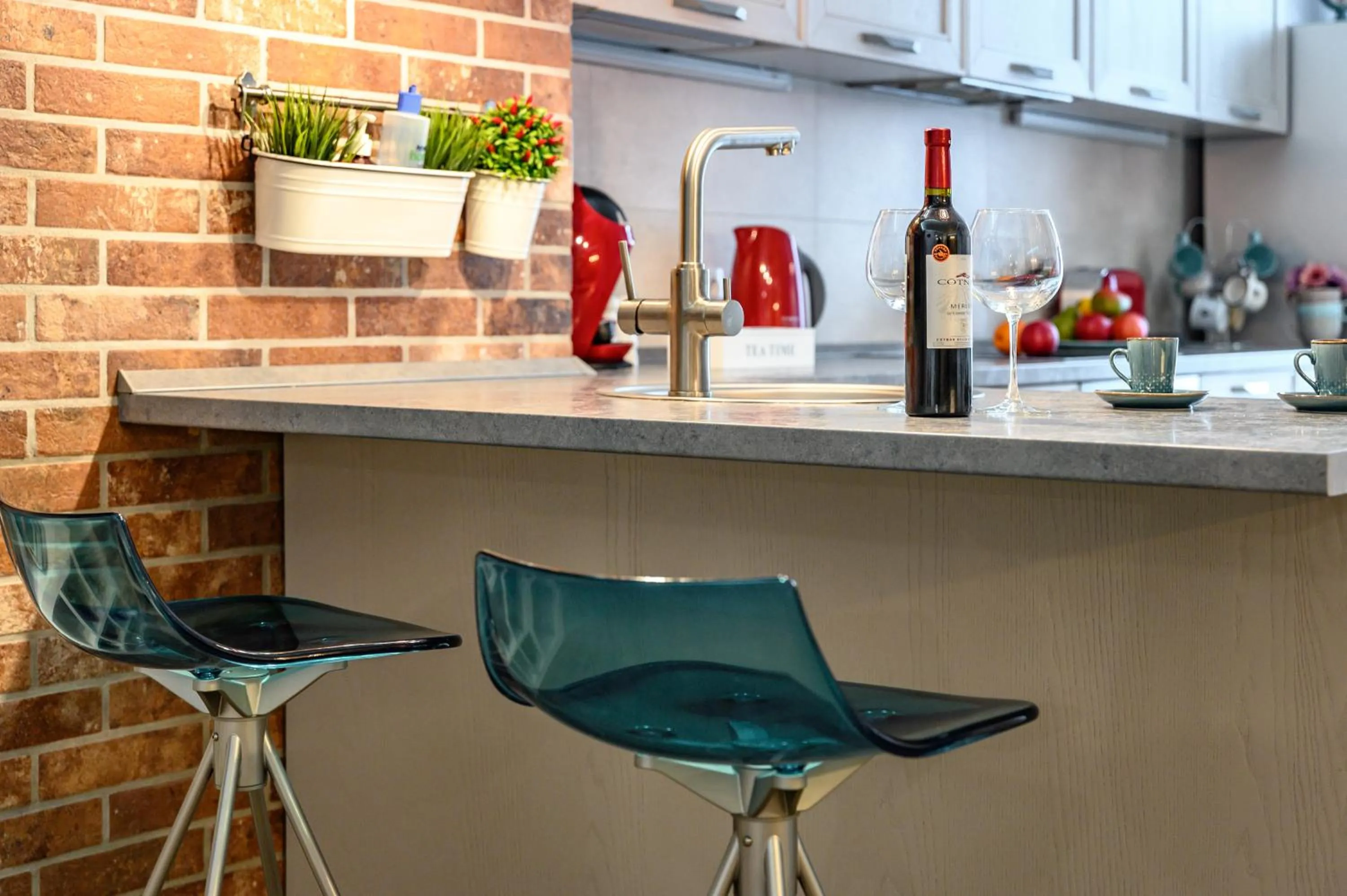 Decorative detail in Arkadia Plaza Design Apartment