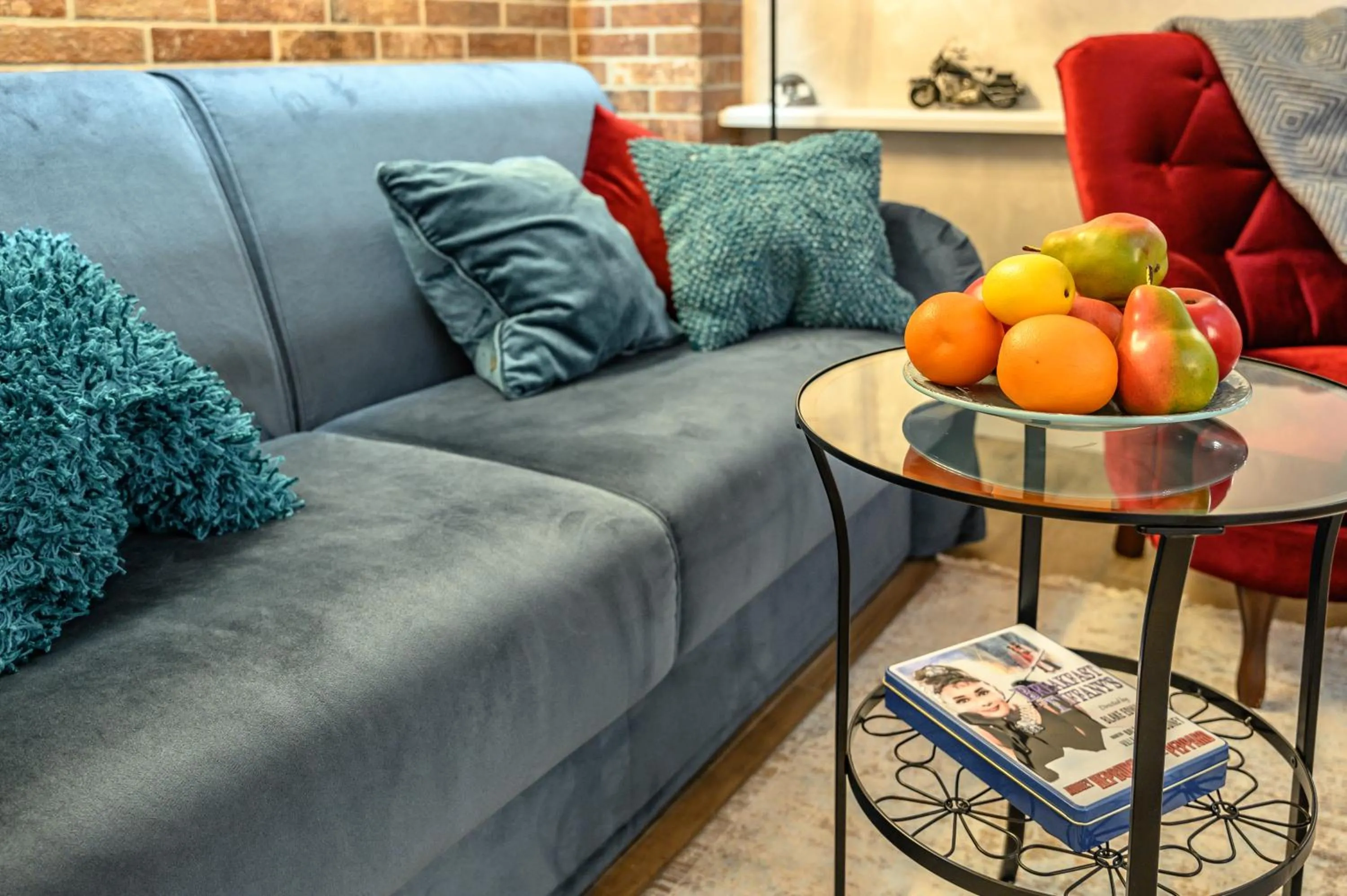 Seating area in Arkadia Plaza Design Apartment