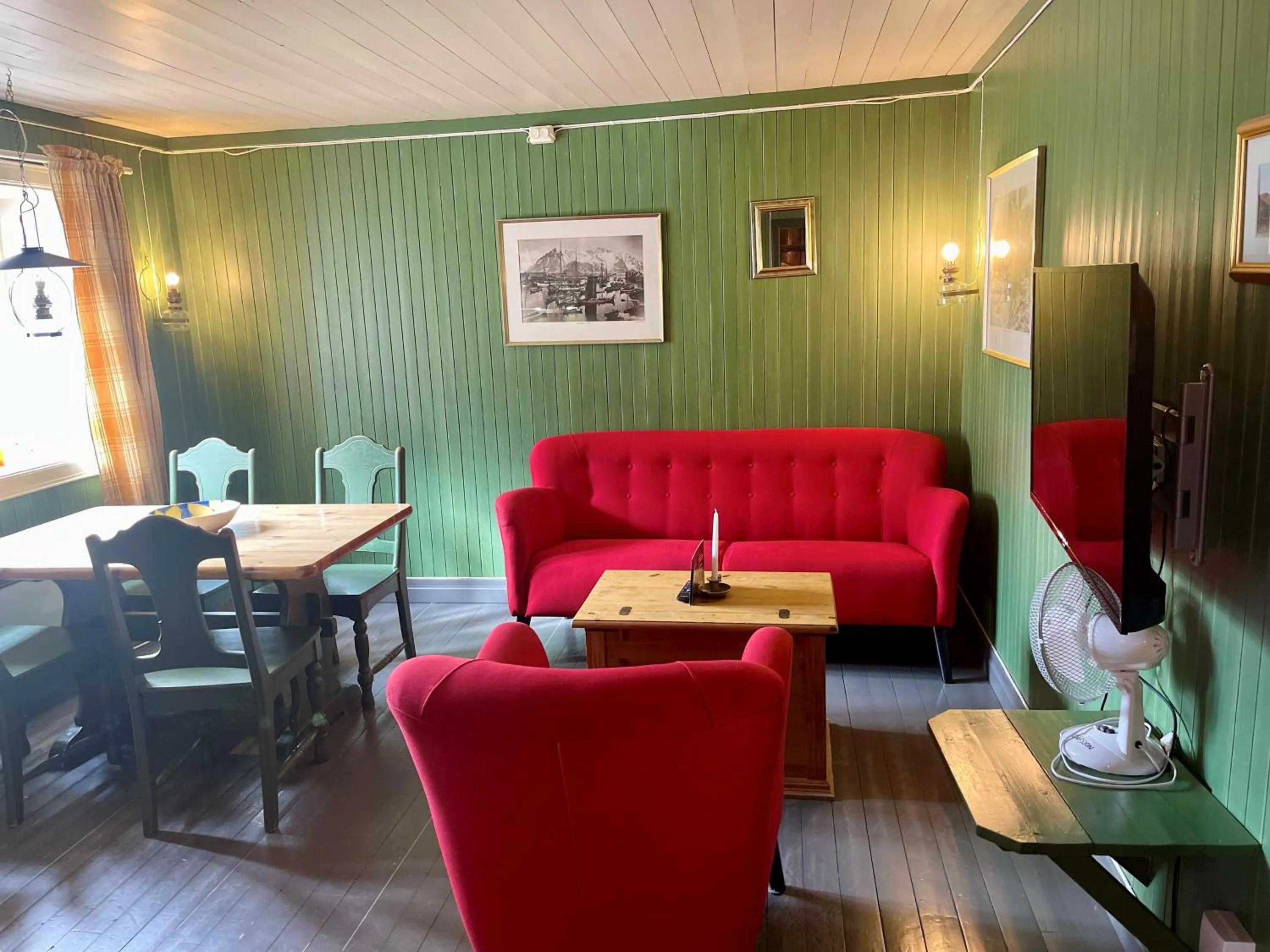 Living room in Anker Brygge