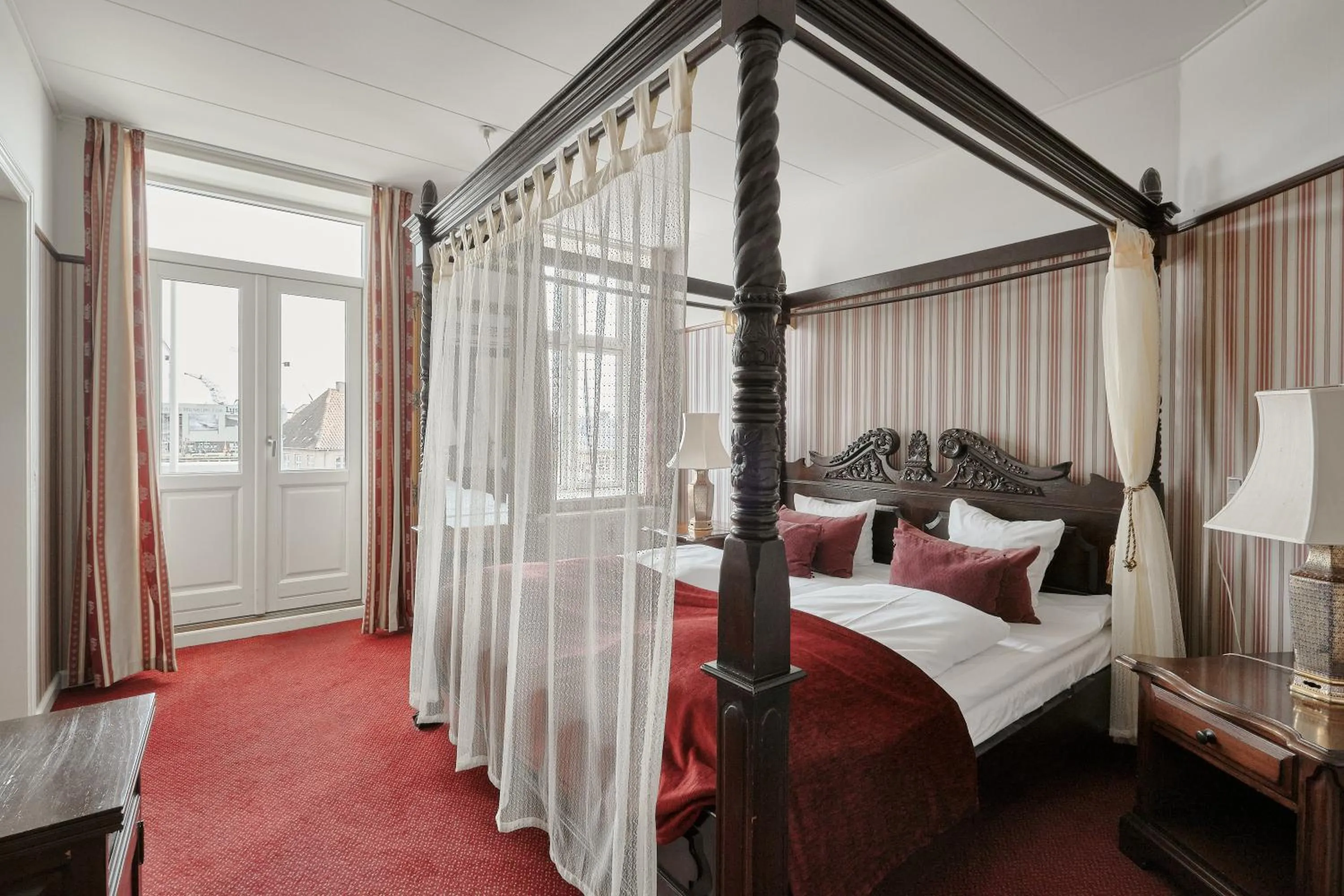 Bedroom, Bed in Hotel Ærø