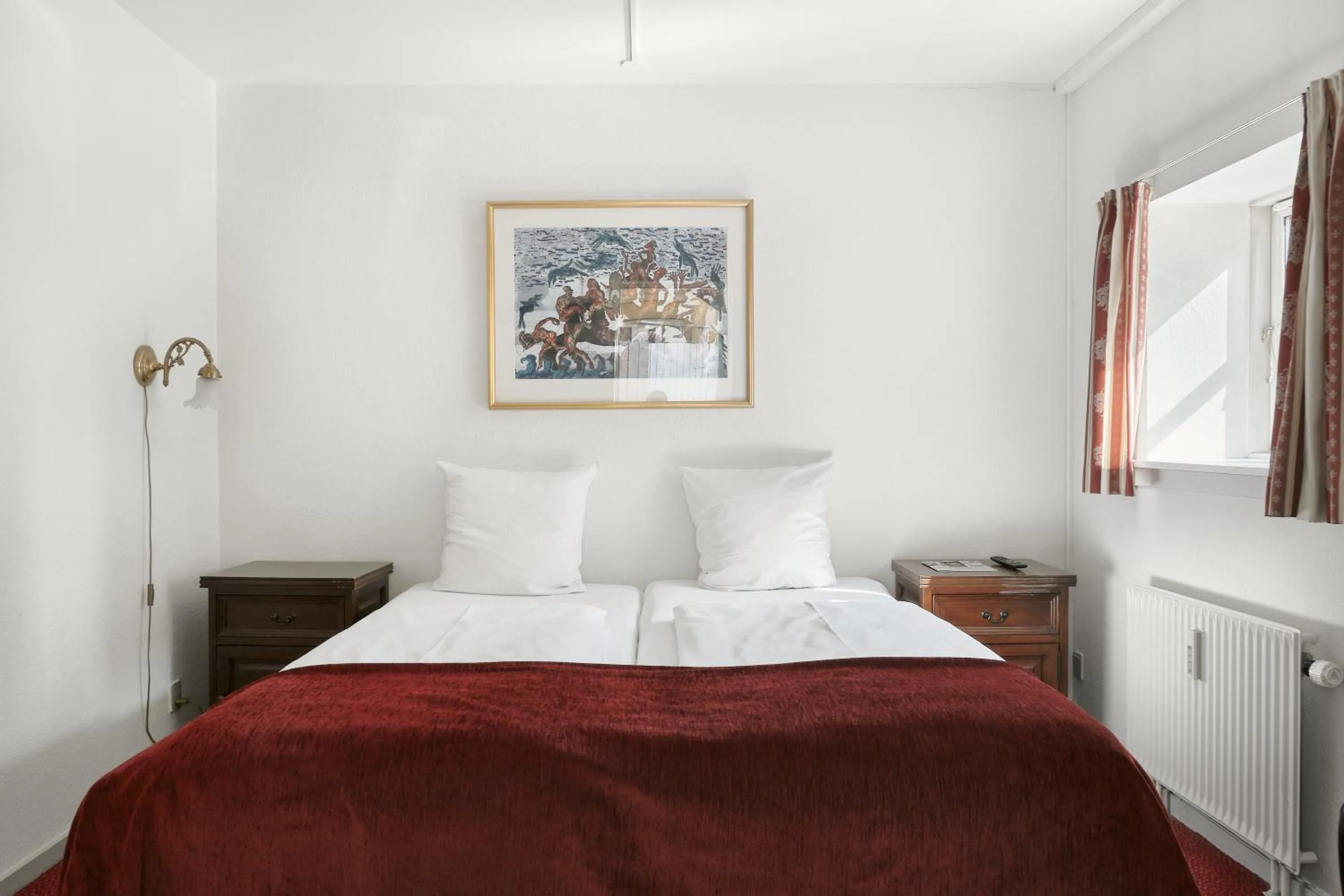 Bedroom, Bed in Hotel Ærø