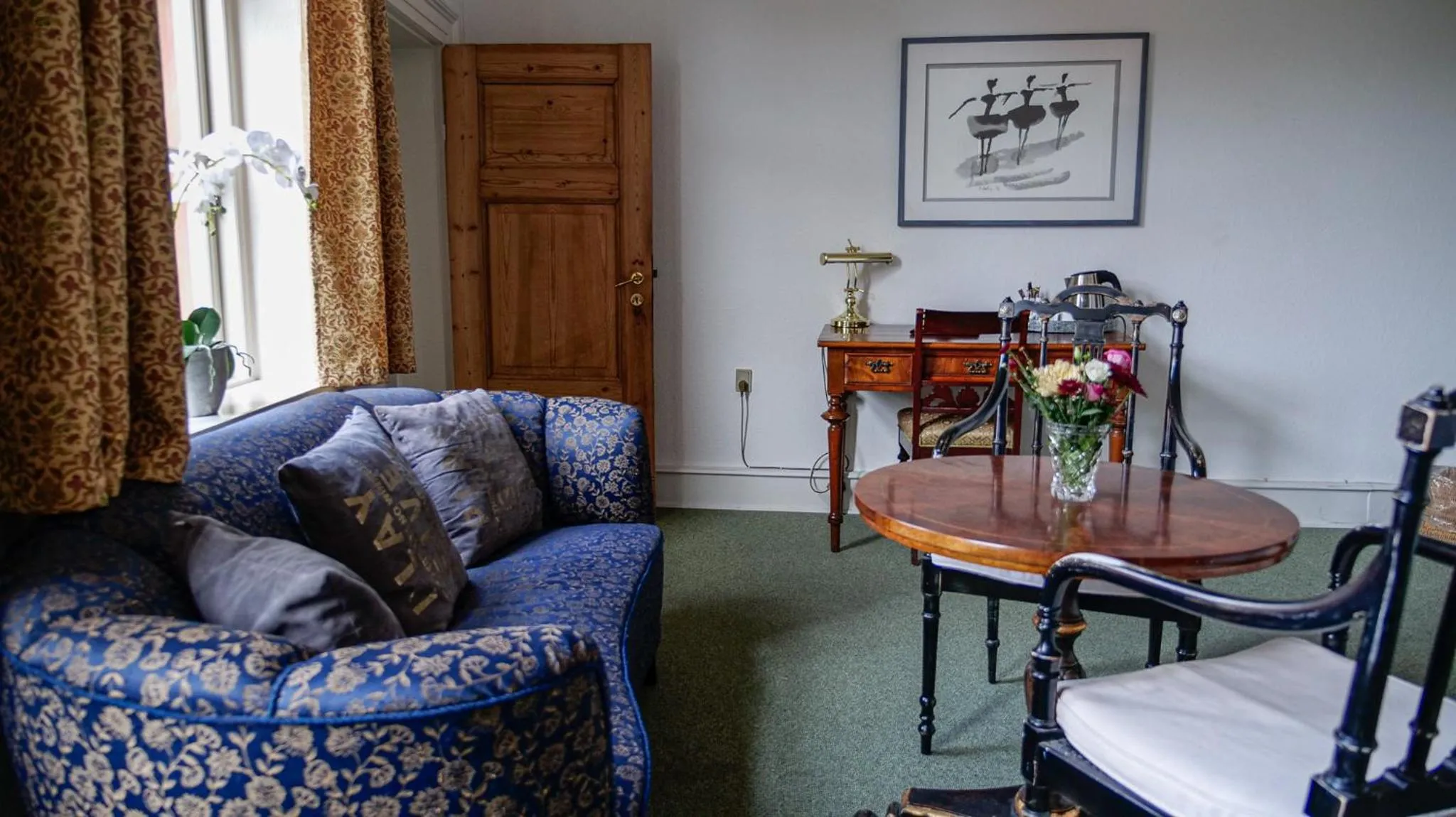 Seating area in Hotel Ærø