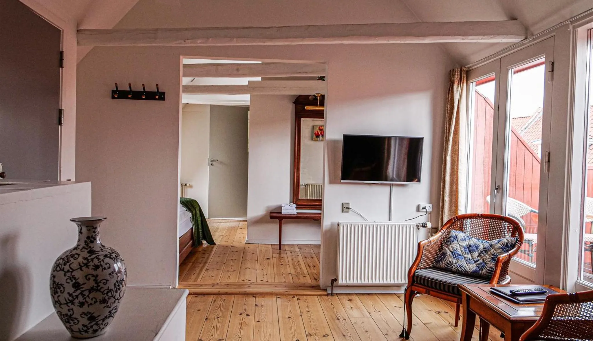 Seating area in Hotel Ærø