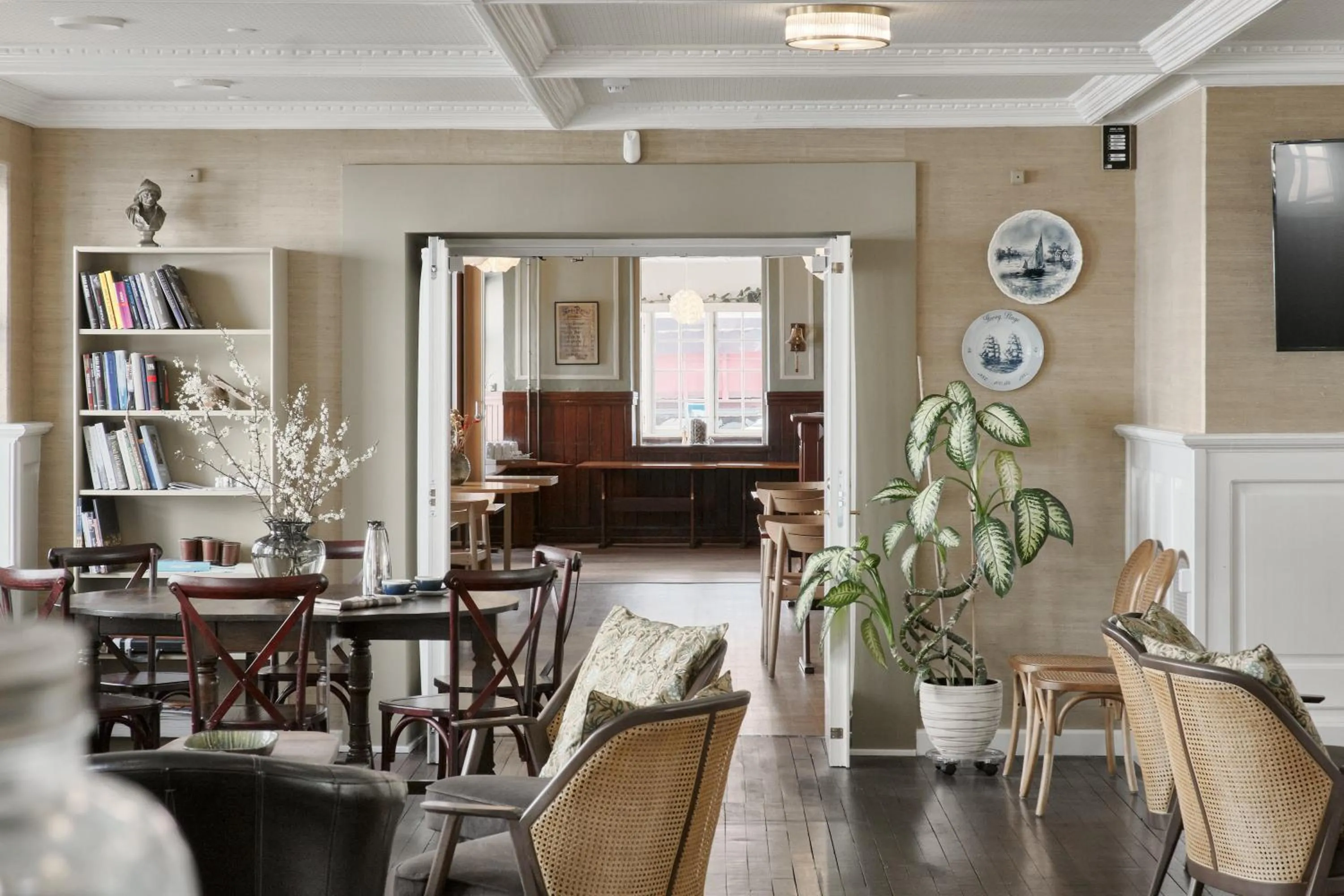 Lobby or reception in Hotel Ærø