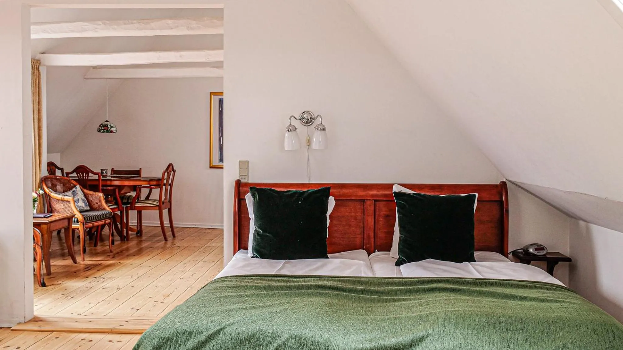 Bedroom, Bed in Hotel Ærø