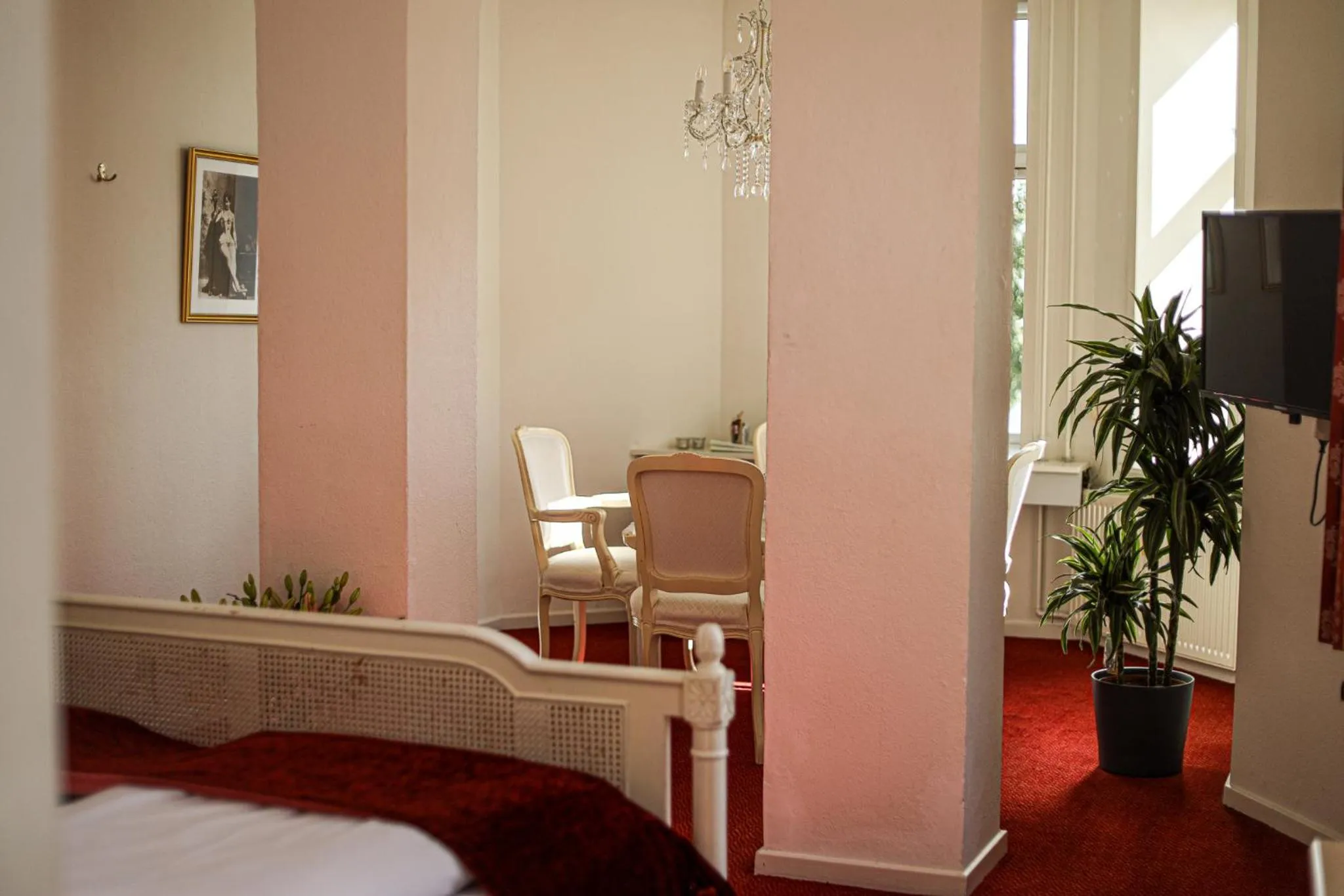 Seating area in Hotel Ærø