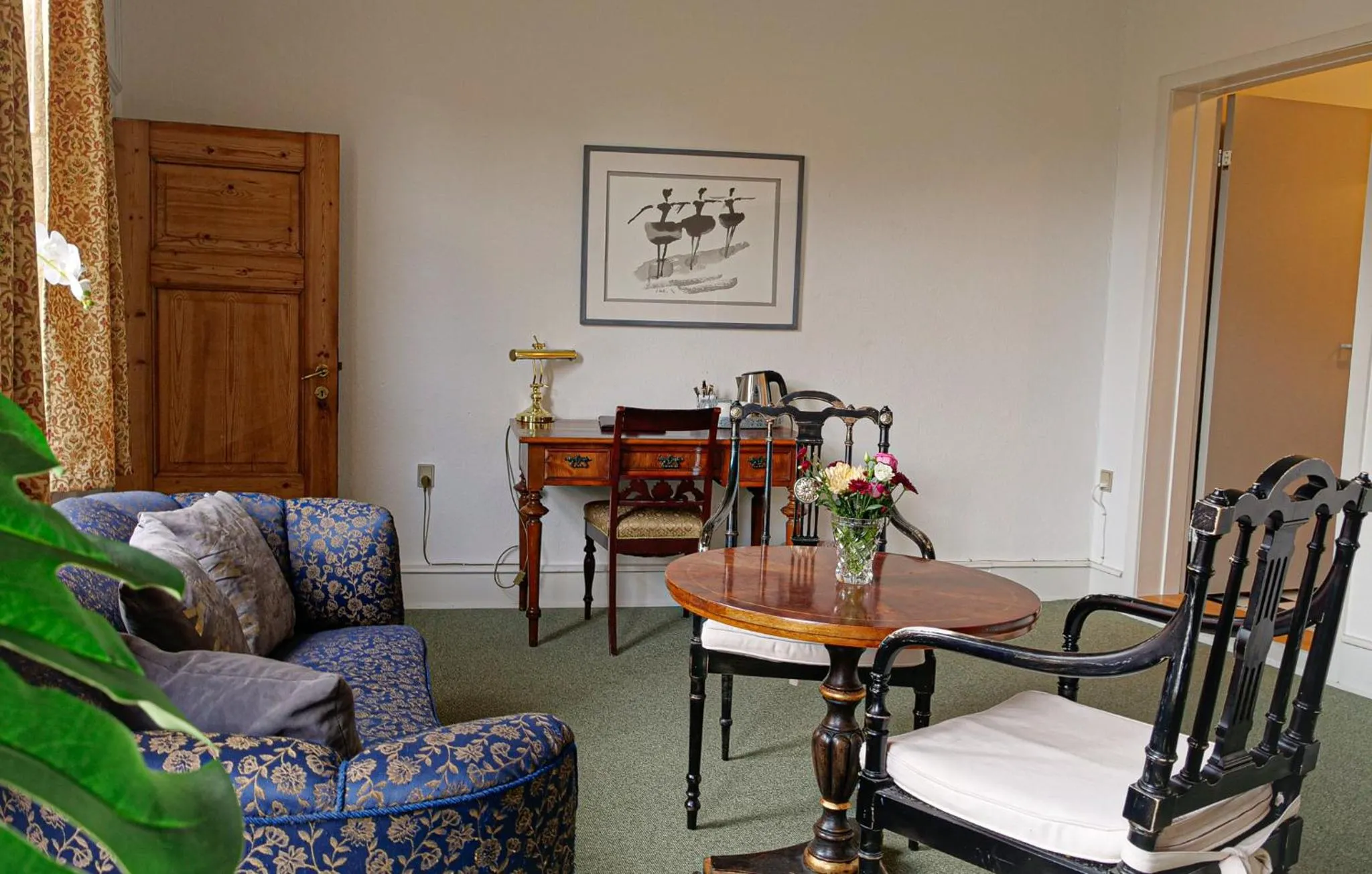 Seating area in Hotel Ærø