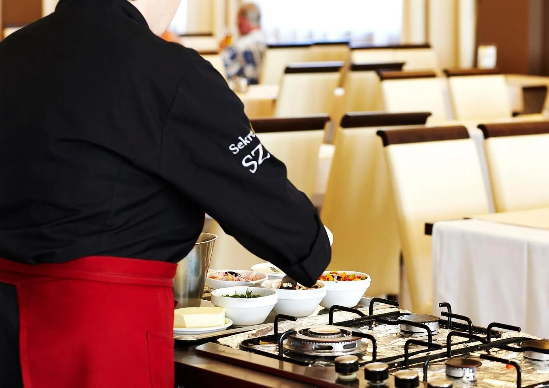 Restaurant/places to eat in Vestina Wellness & SPA Hotel