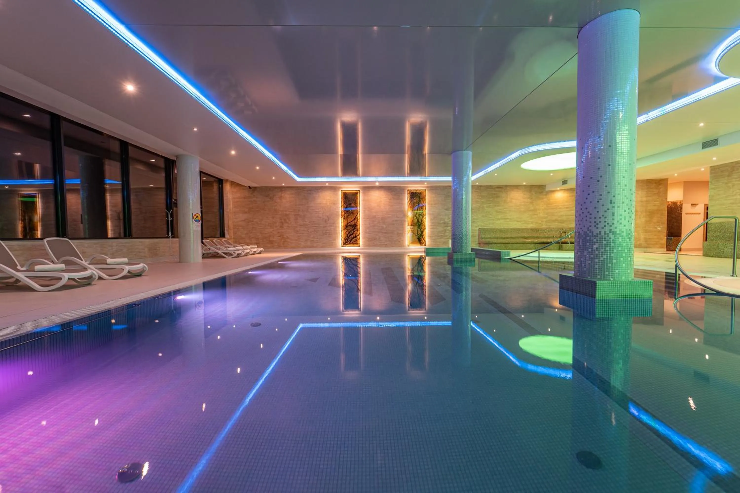Swimming pool in Vestina Wellness & SPA Hotel