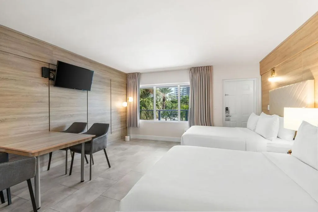 TV and multimedia, Bed in The Garden Hotel & Resort