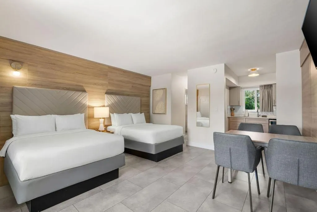 Bed in The Garden Hotel & Resort