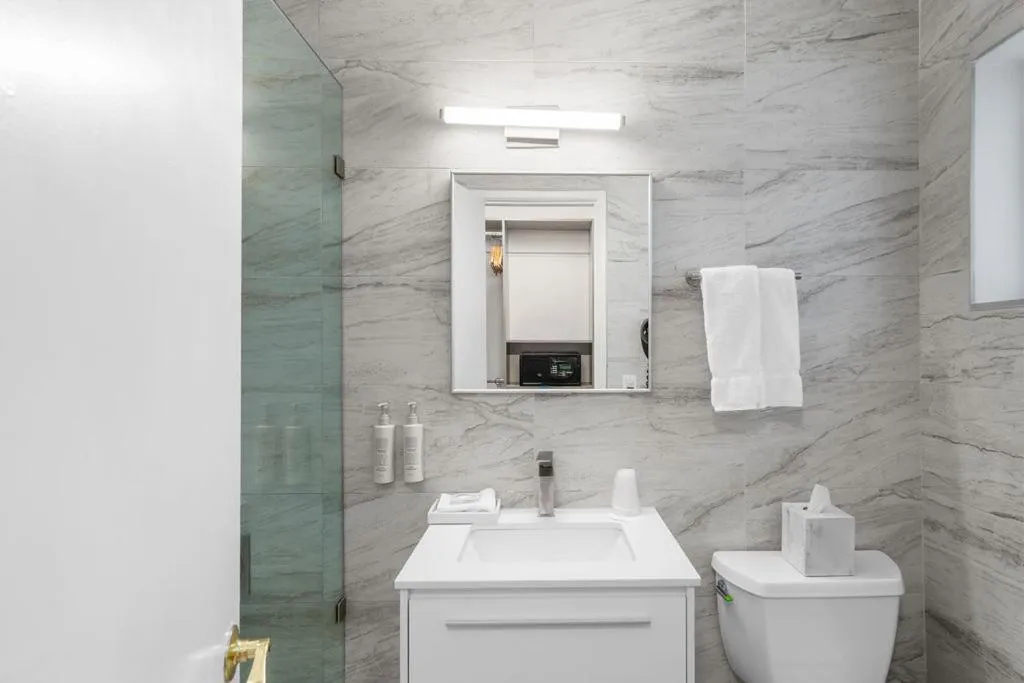 Toilet in The Garden Hotel & Resort