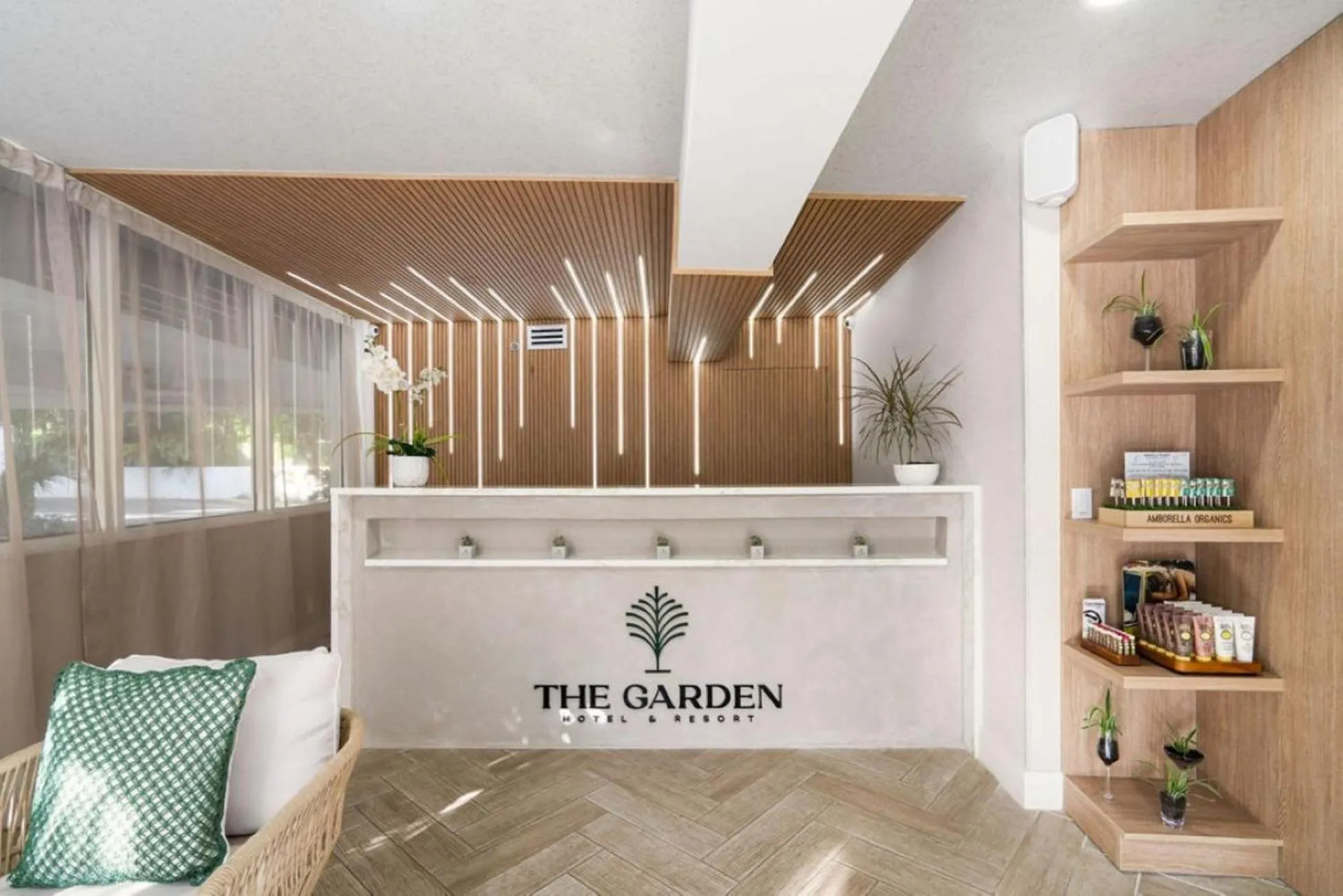 Lobby or reception in The Garden Hotel & Resort