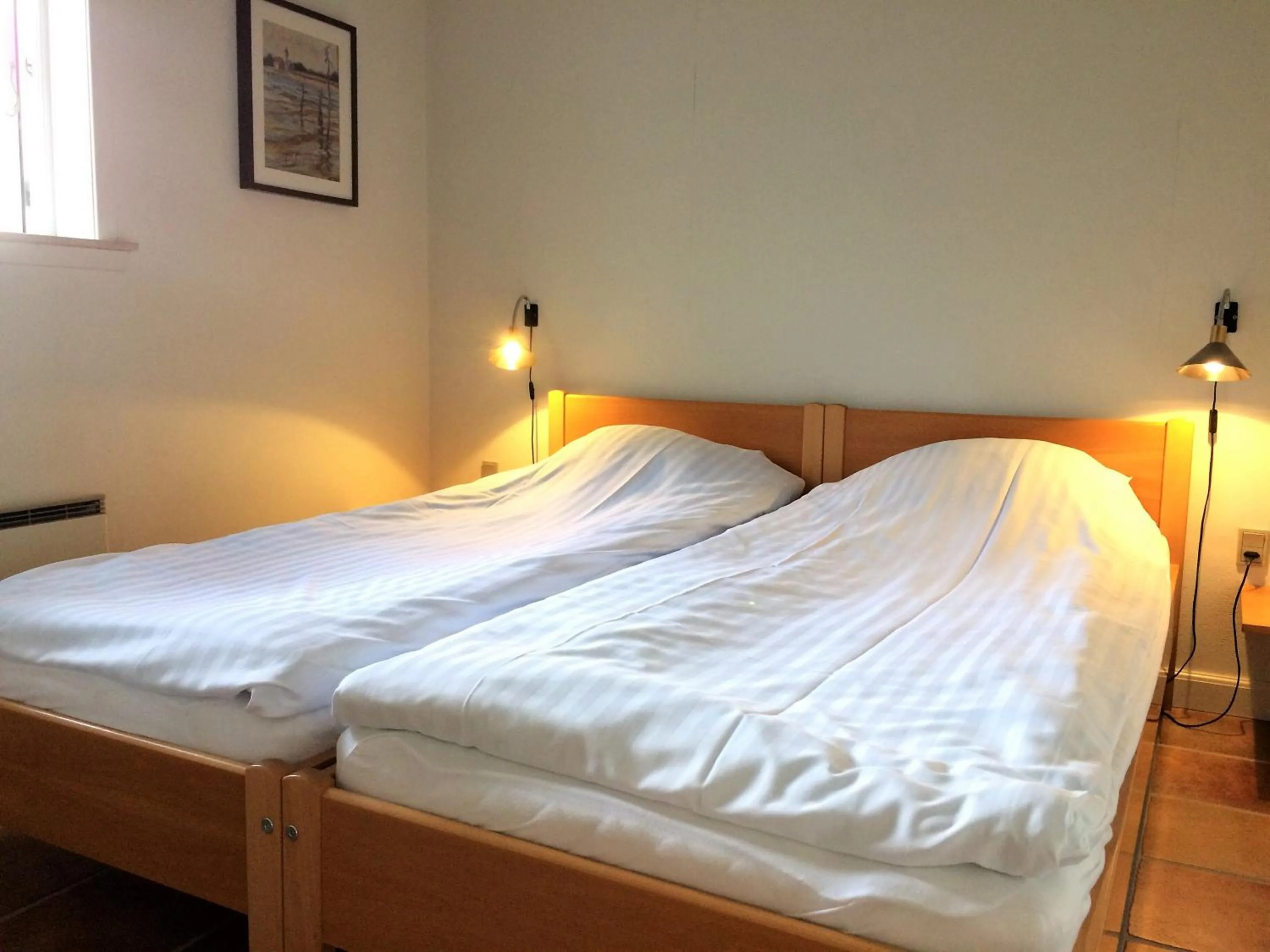 Bed in Ferielejlighed på Rødkærgård