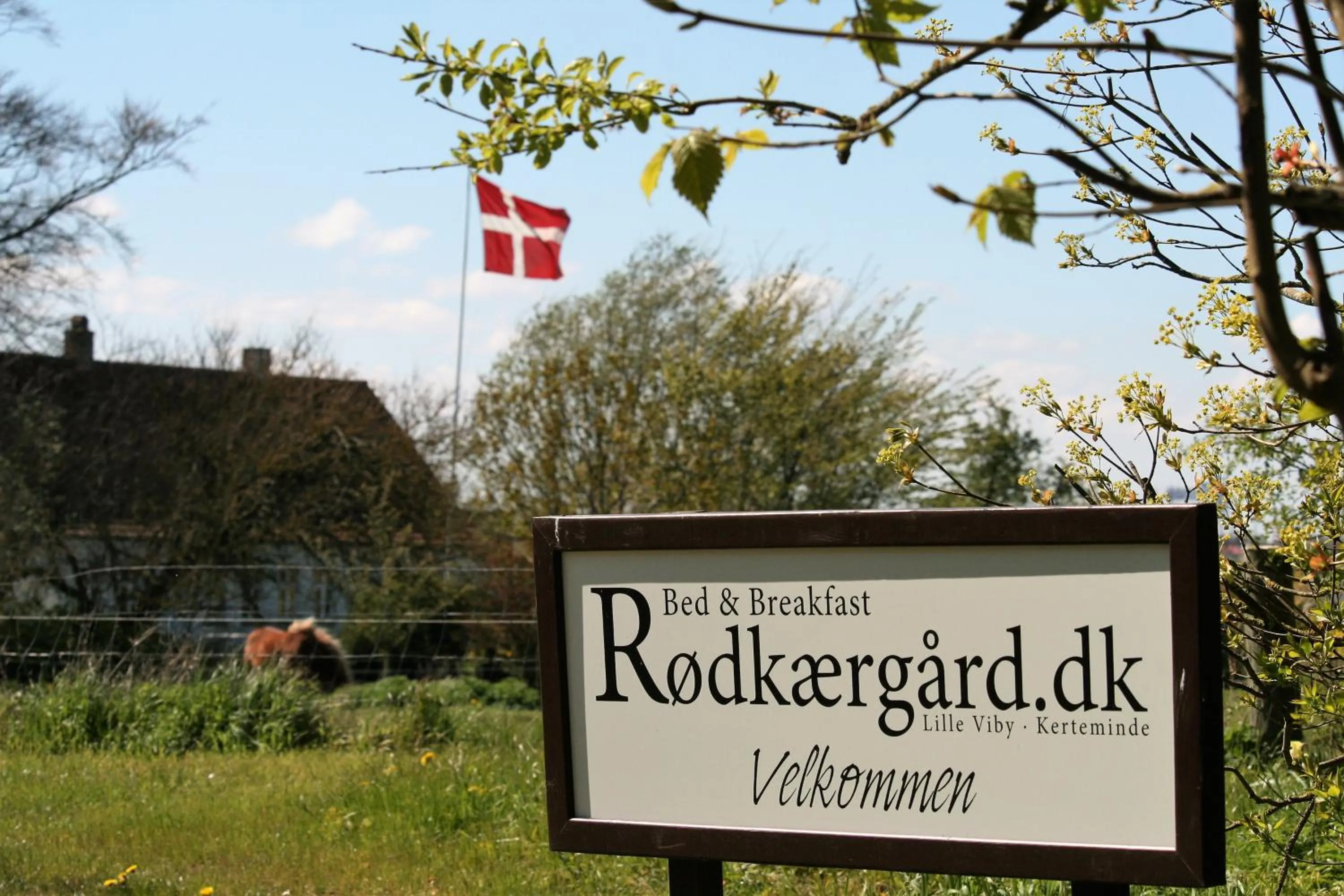 Decorative detail in Ferielejlighed på Rødkærgård