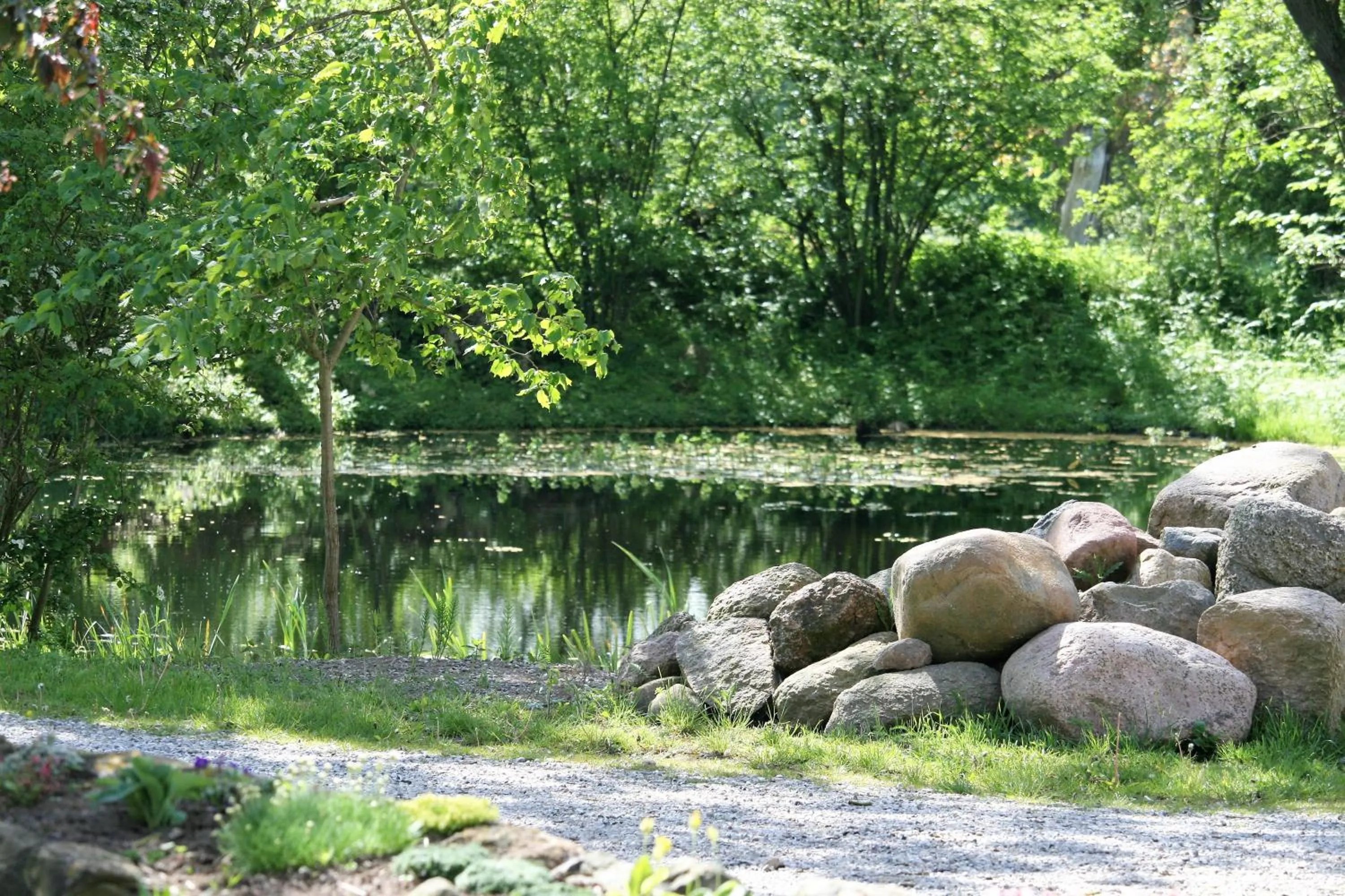 Natural landscape in Ferielejlighed på Rødkærgård