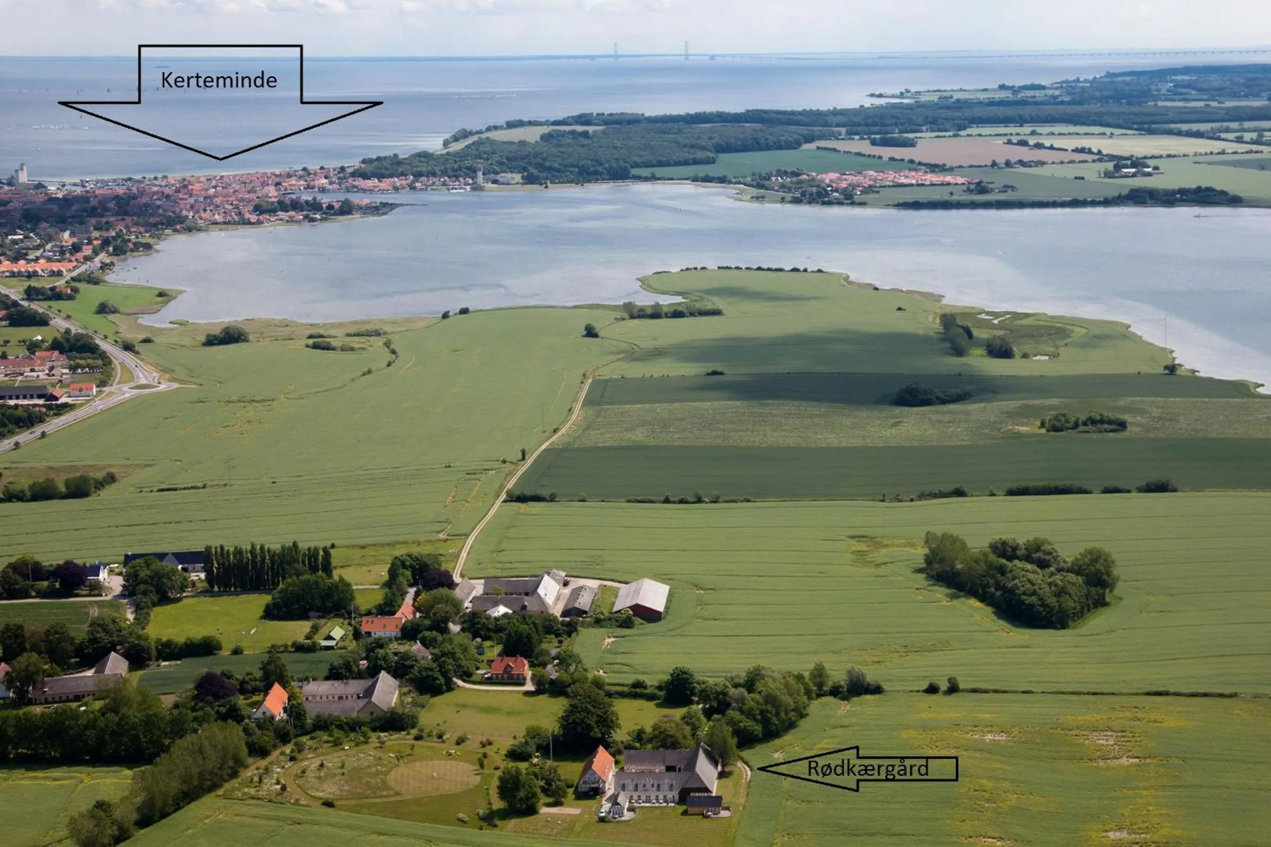Natural landscape in Ferielejlighed på Rødkærgård