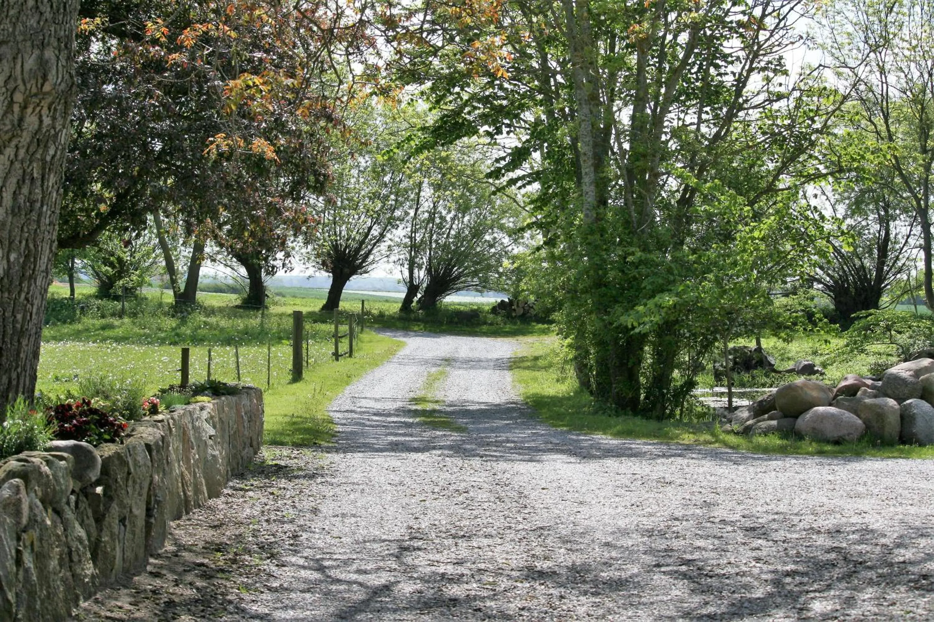 Natural landscape in Ferielejlighed på Rødkærgård