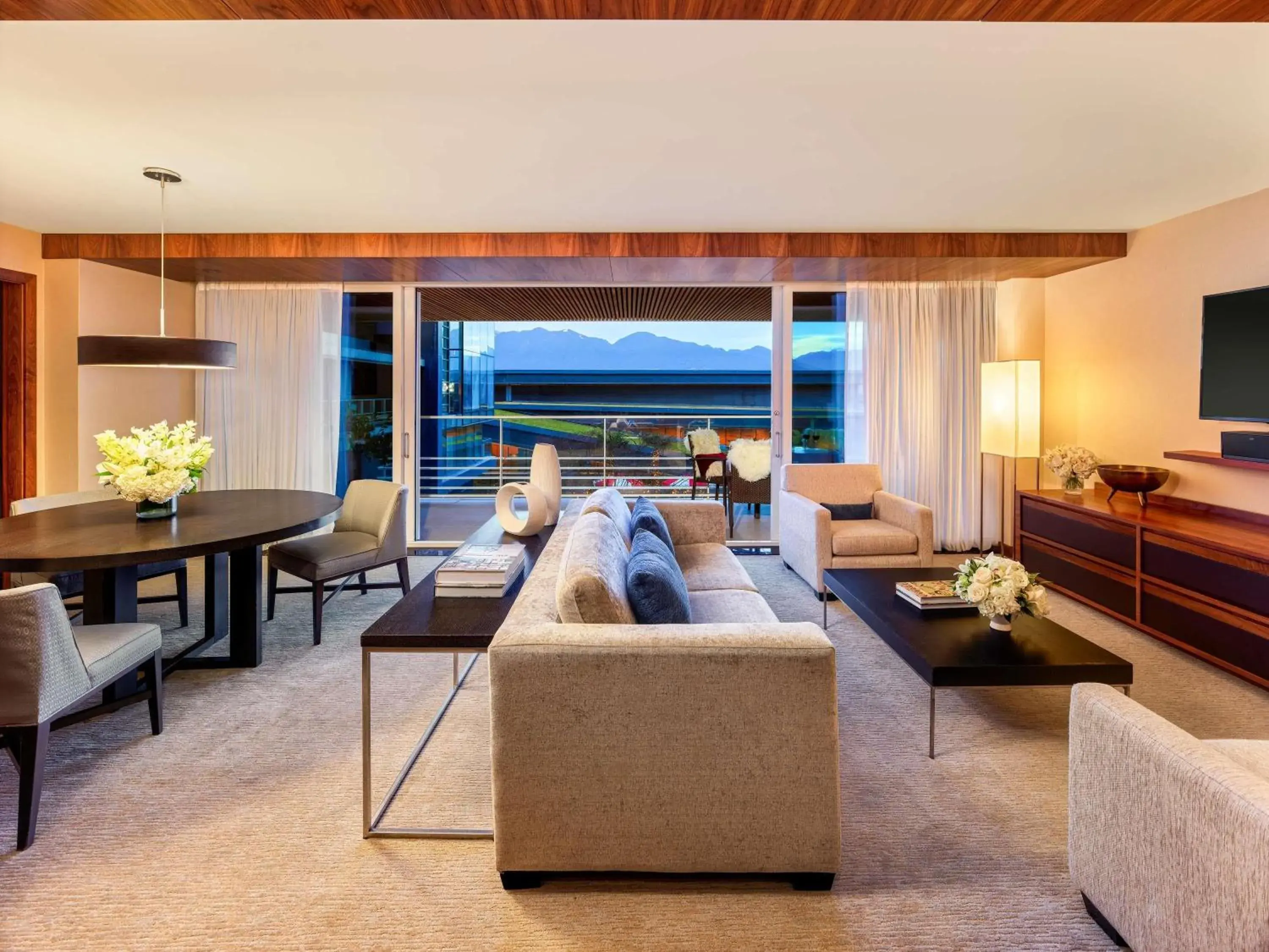 Bedroom in Fairmont Pacific Rim Bedroom in Fairmont Pacific Rim