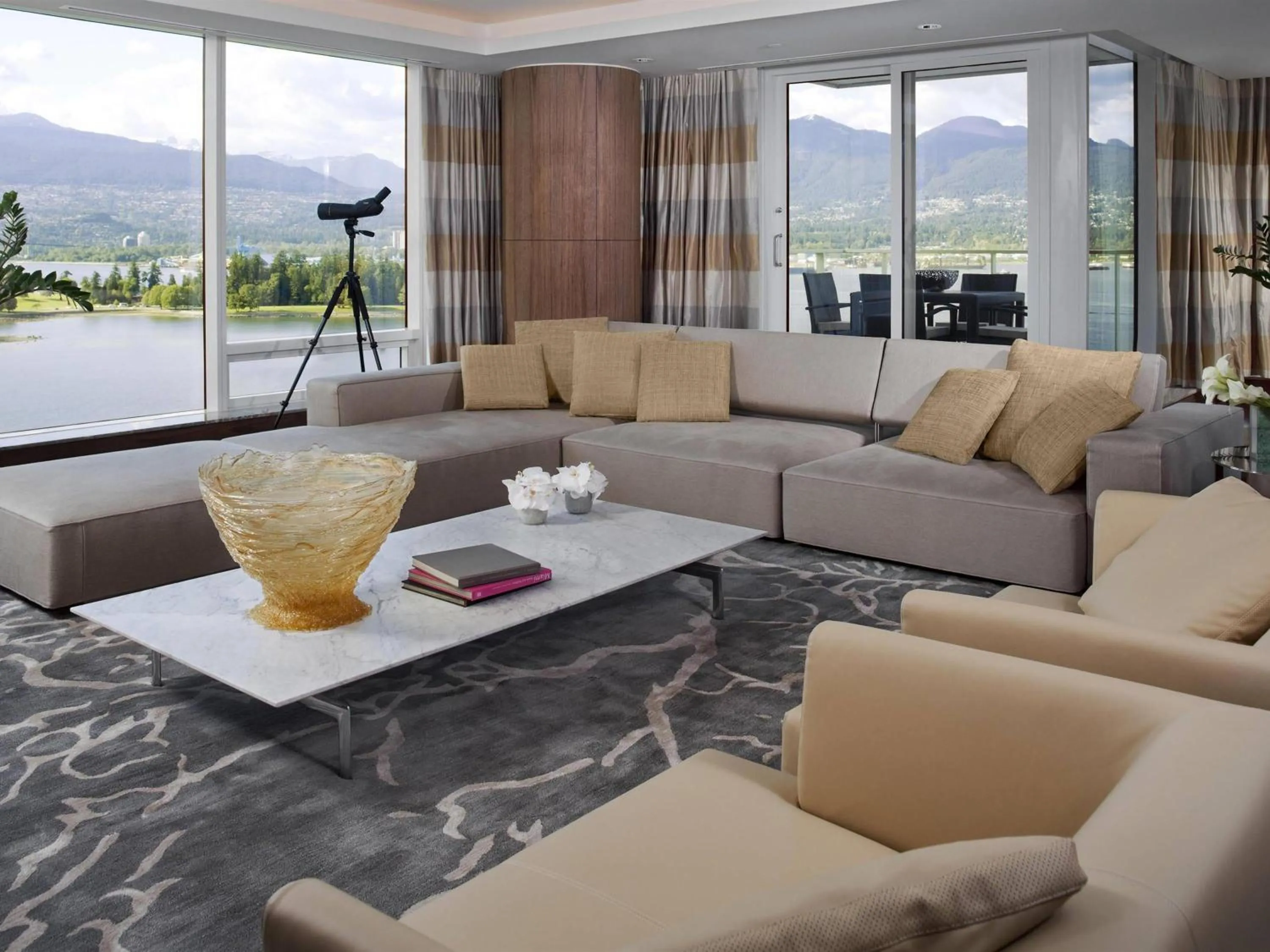 Bedroom in Fairmont Pacific Rim