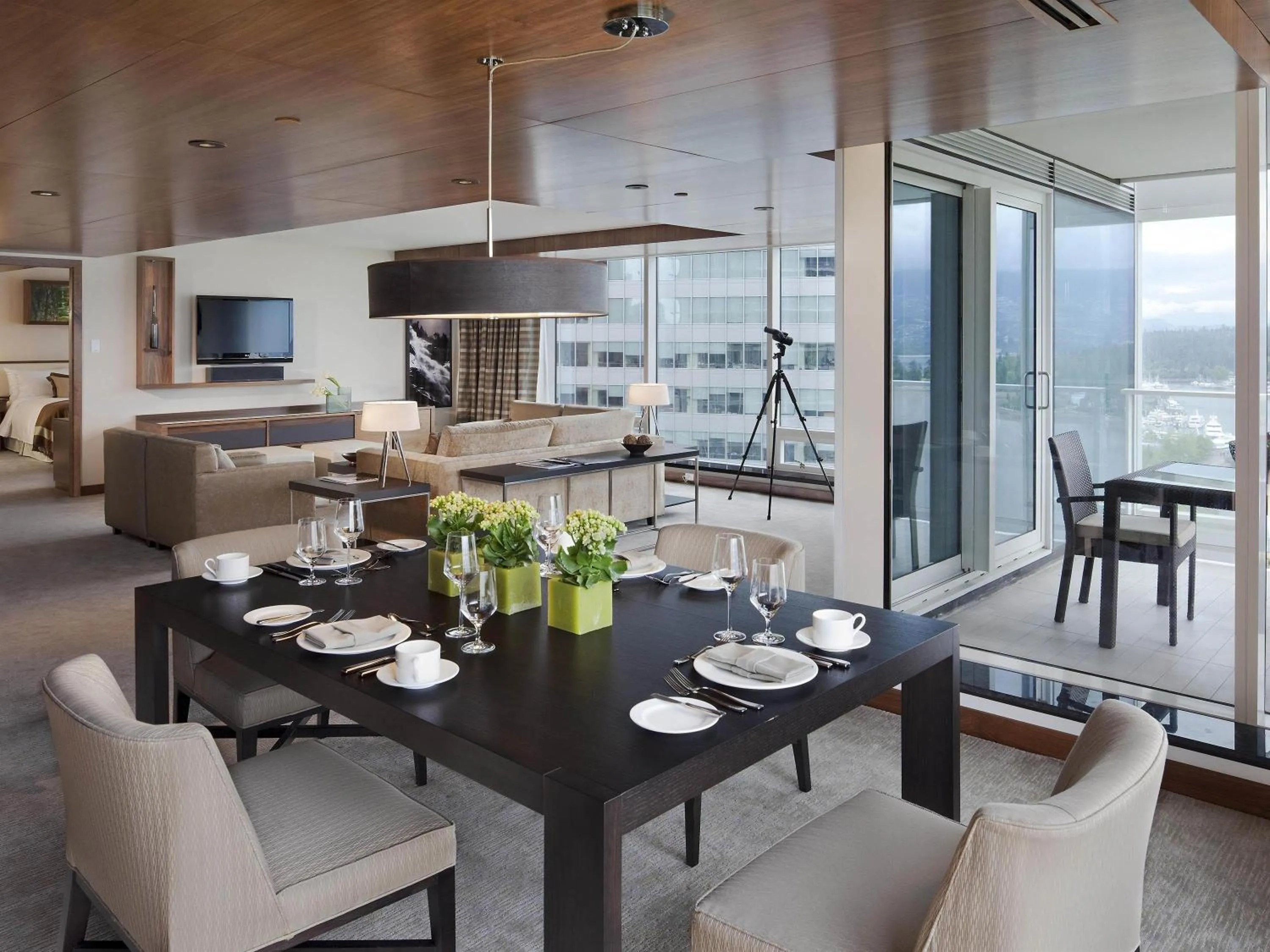 Photo of the whole room in Fairmont Pacific Rim