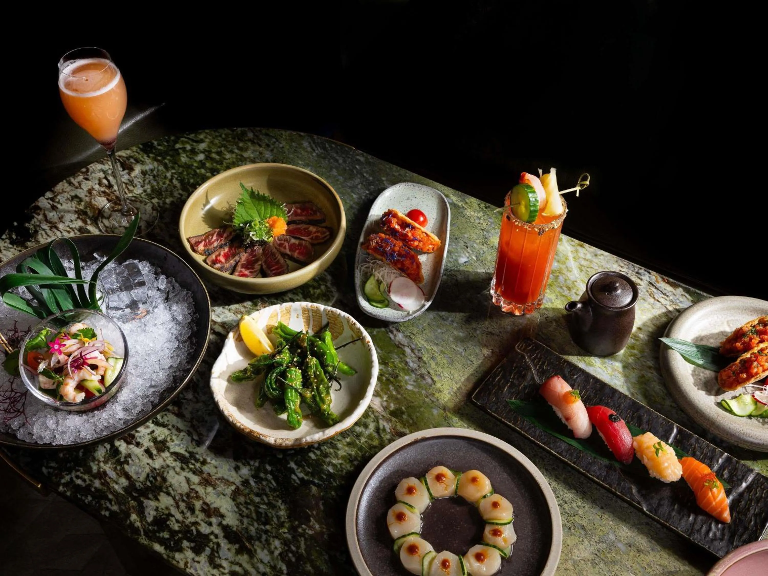 Restaurant/places to eat in Fairmont Pacific Rim