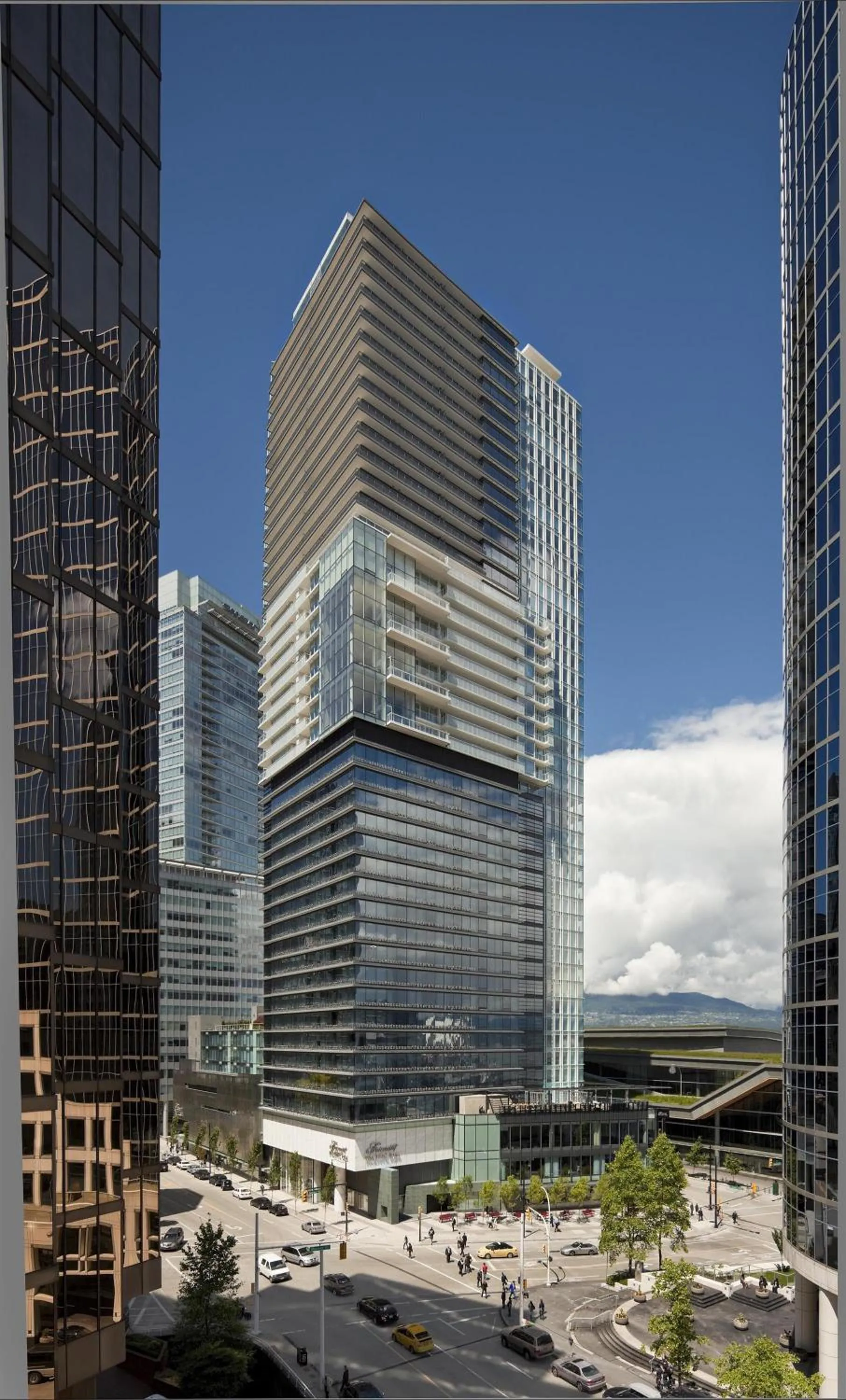 Property building in Fairmont Pacific Rim
