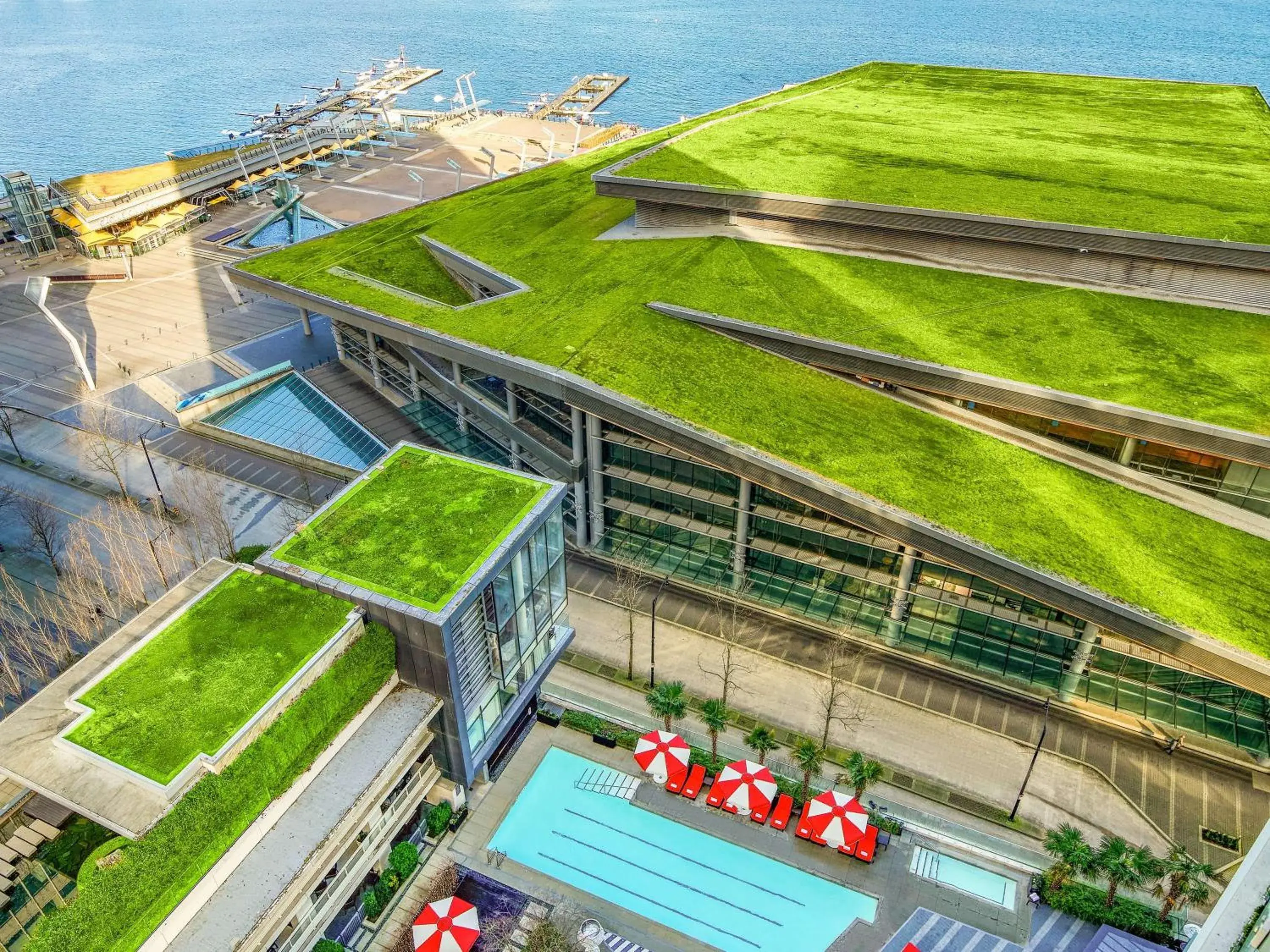 Deluxe Pool View Room with Two Queen Beds in Fairmont Pacific Rim Deluxe Pool View Room with Two Queen Beds in Fairmont Pacific Rim