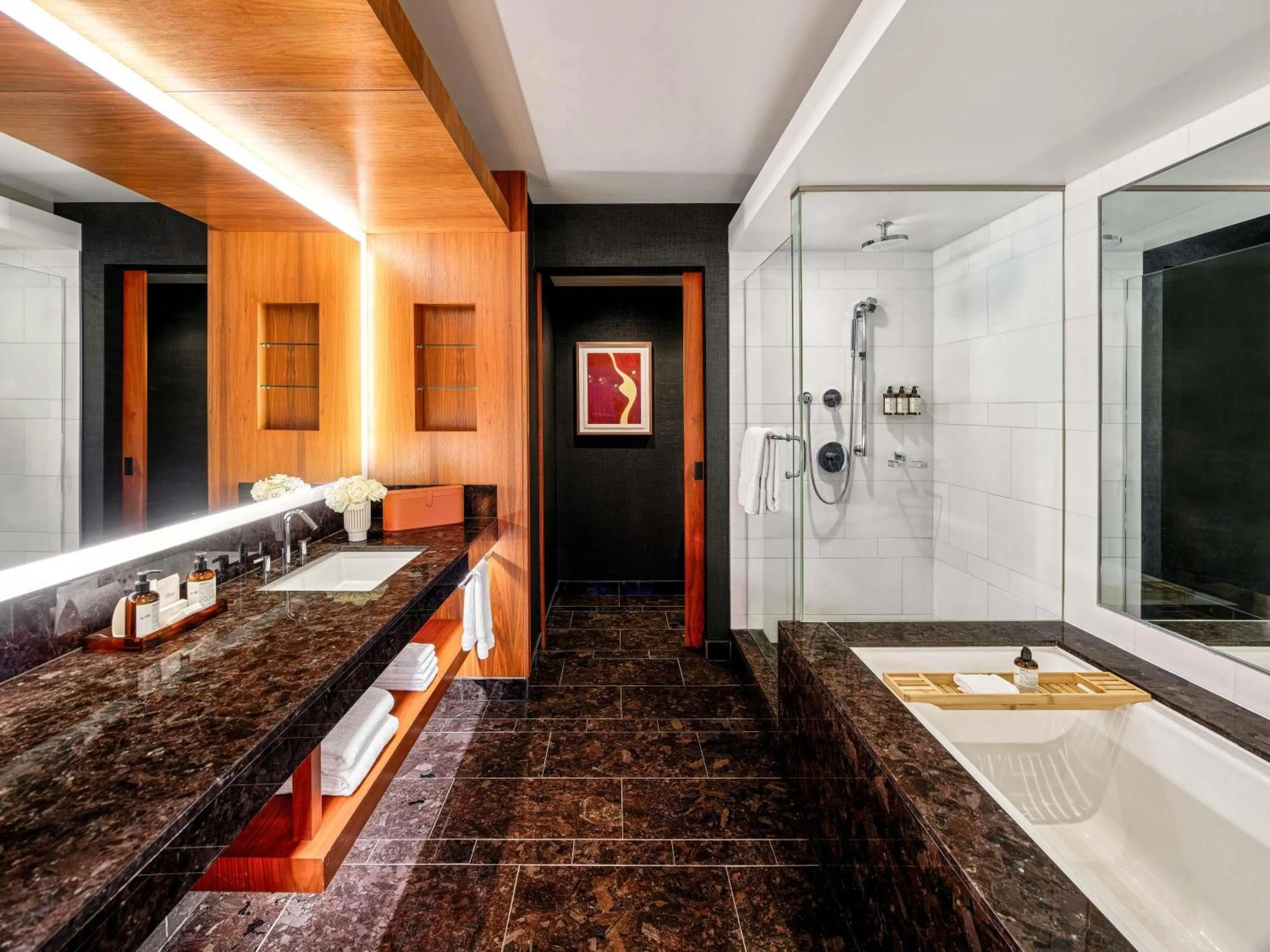 Bedroom in Fairmont Pacific Rim