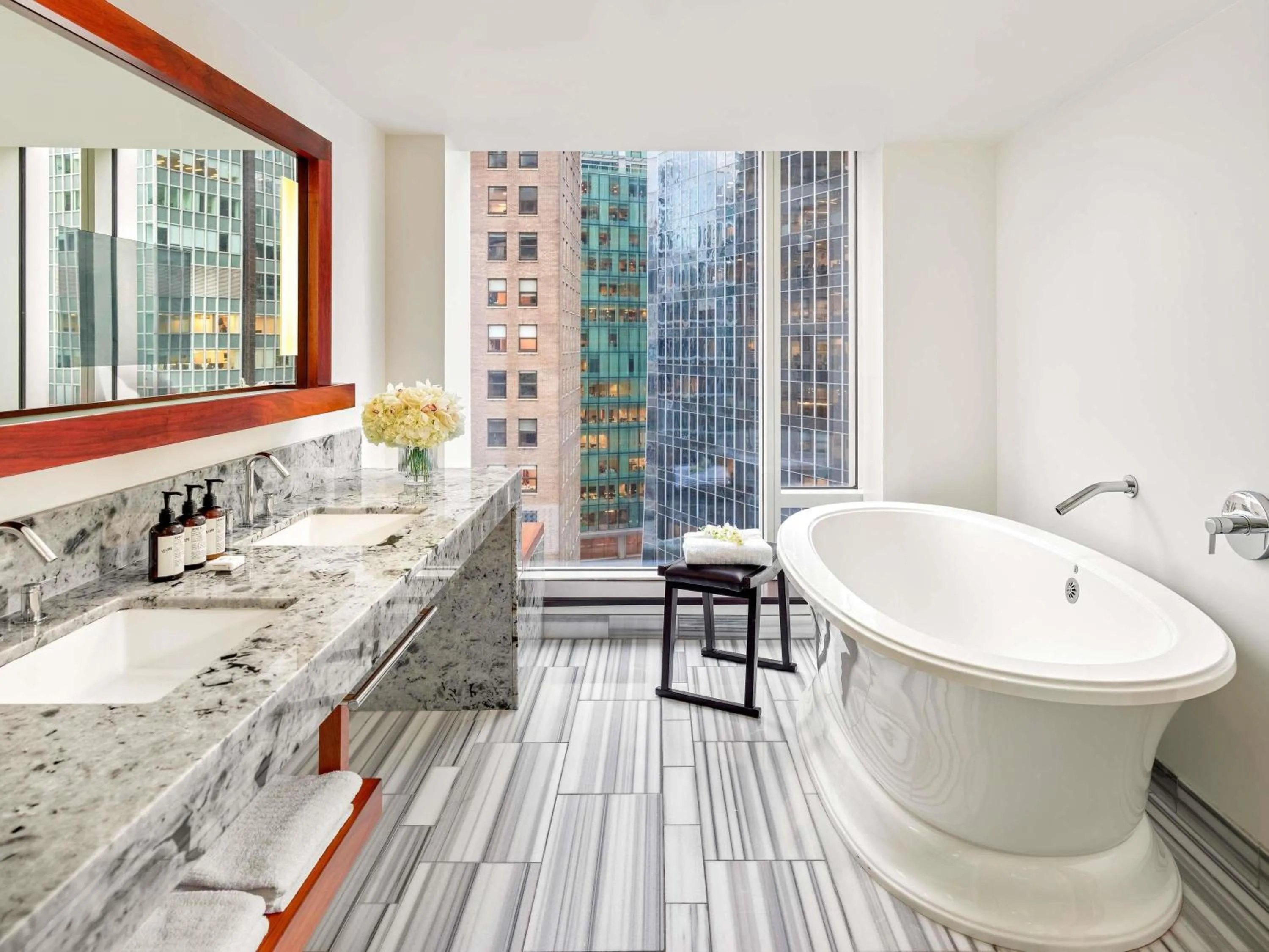 Bedroom in Fairmont Pacific Rim