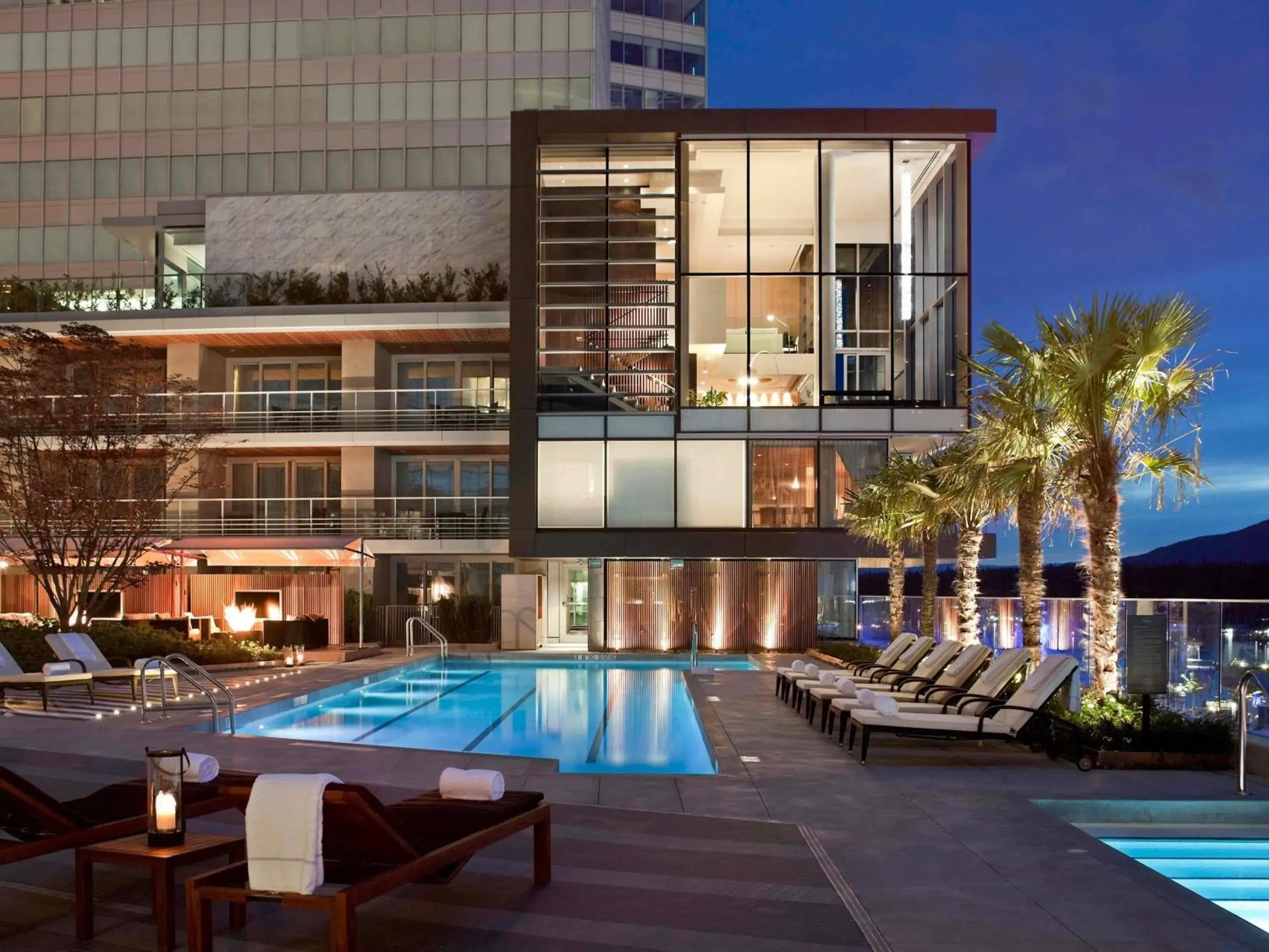 Property building in Fairmont Pacific Rim Property building in Fairmont Pacific Rim