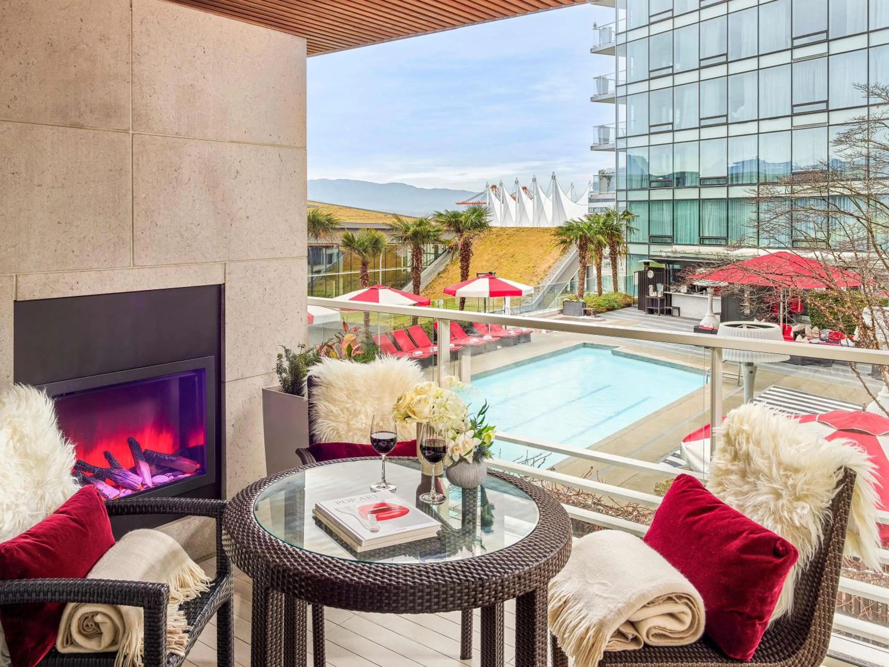 Bedroom in Fairmont Pacific Rim