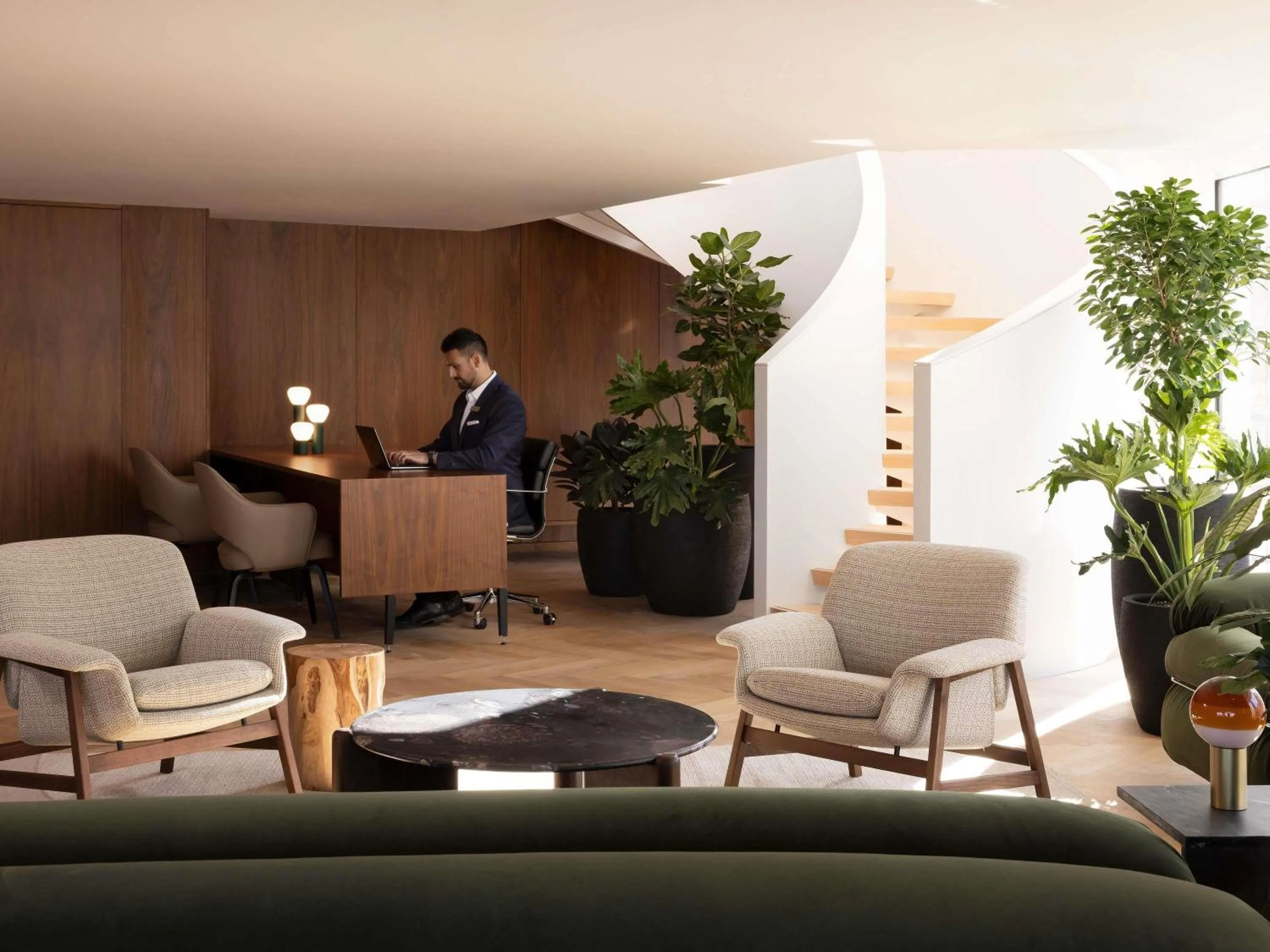 Bedroom in Fairmont Pacific Rim