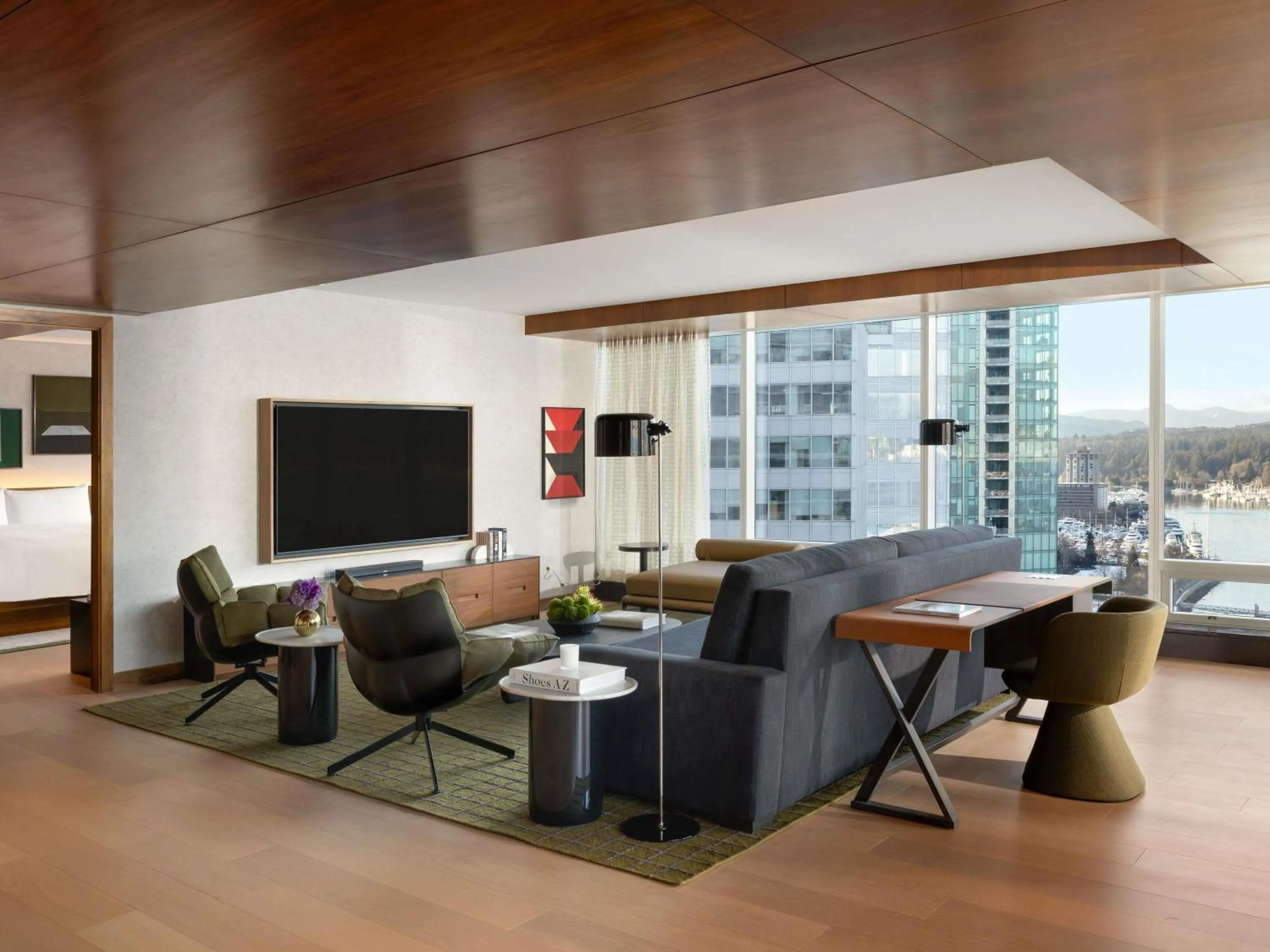 Bedroom in Fairmont Pacific Rim