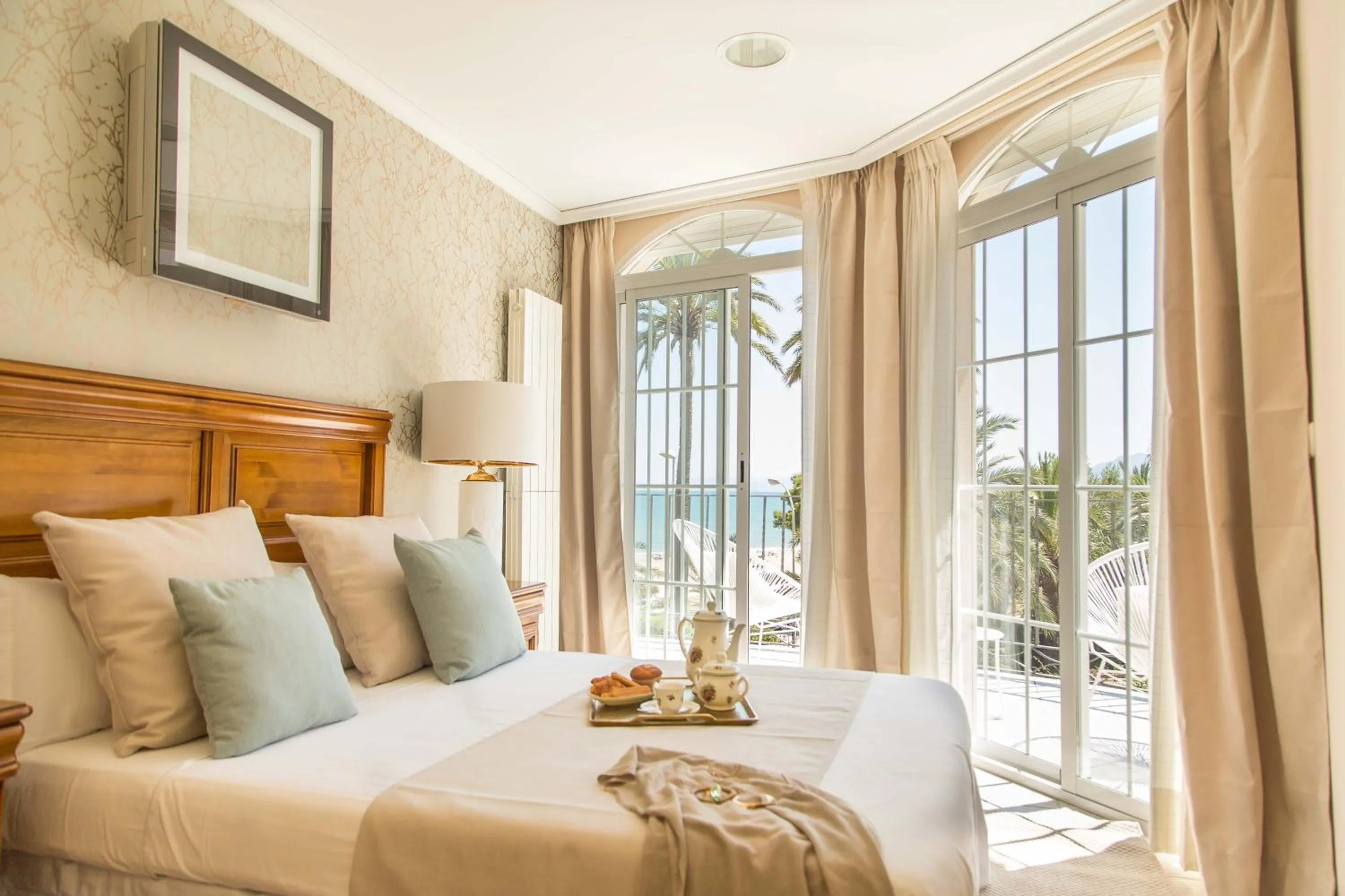 Bed in MD Villa Cullera Cap Blanc