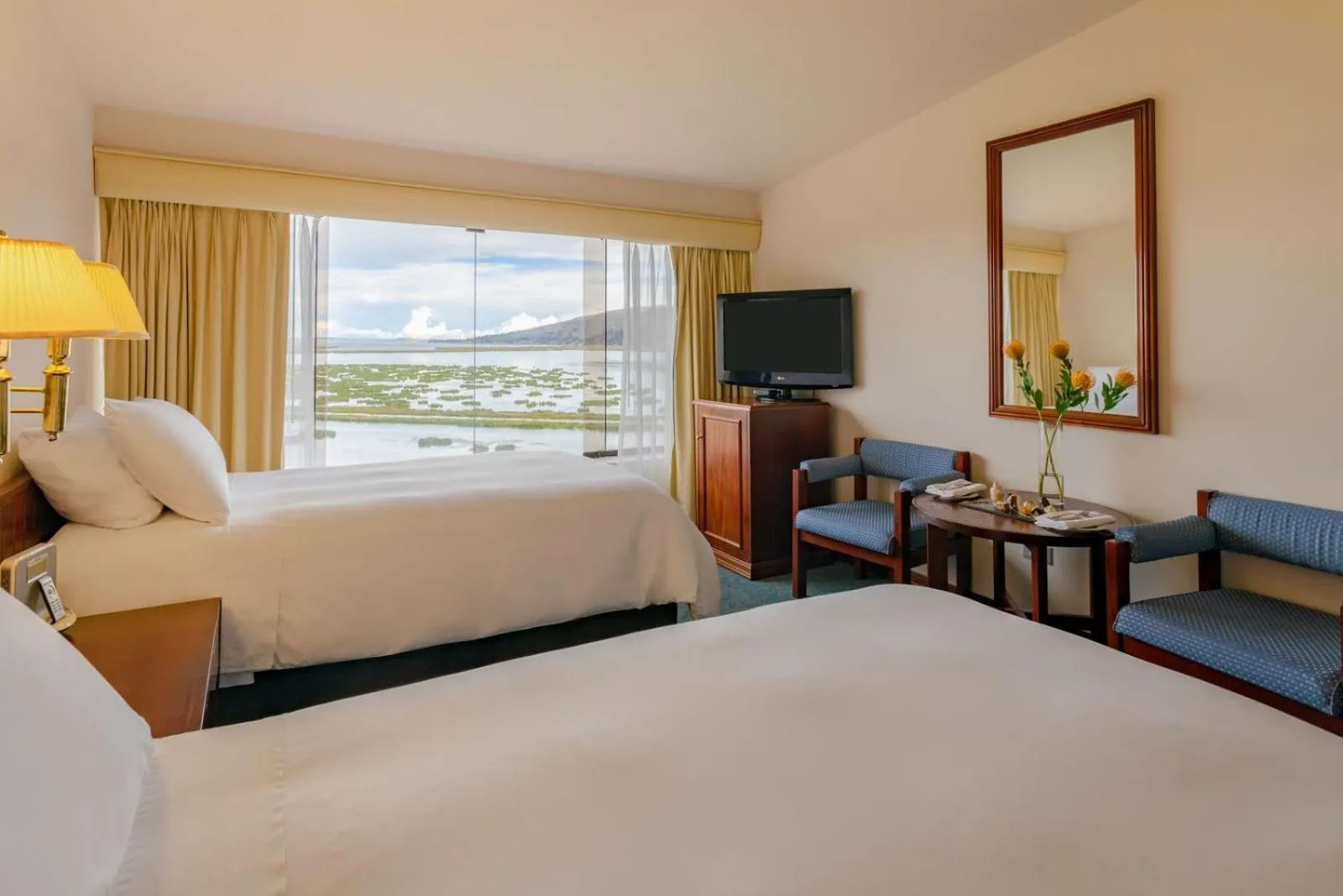 Bed in GHL Hotel Lago Titicaca