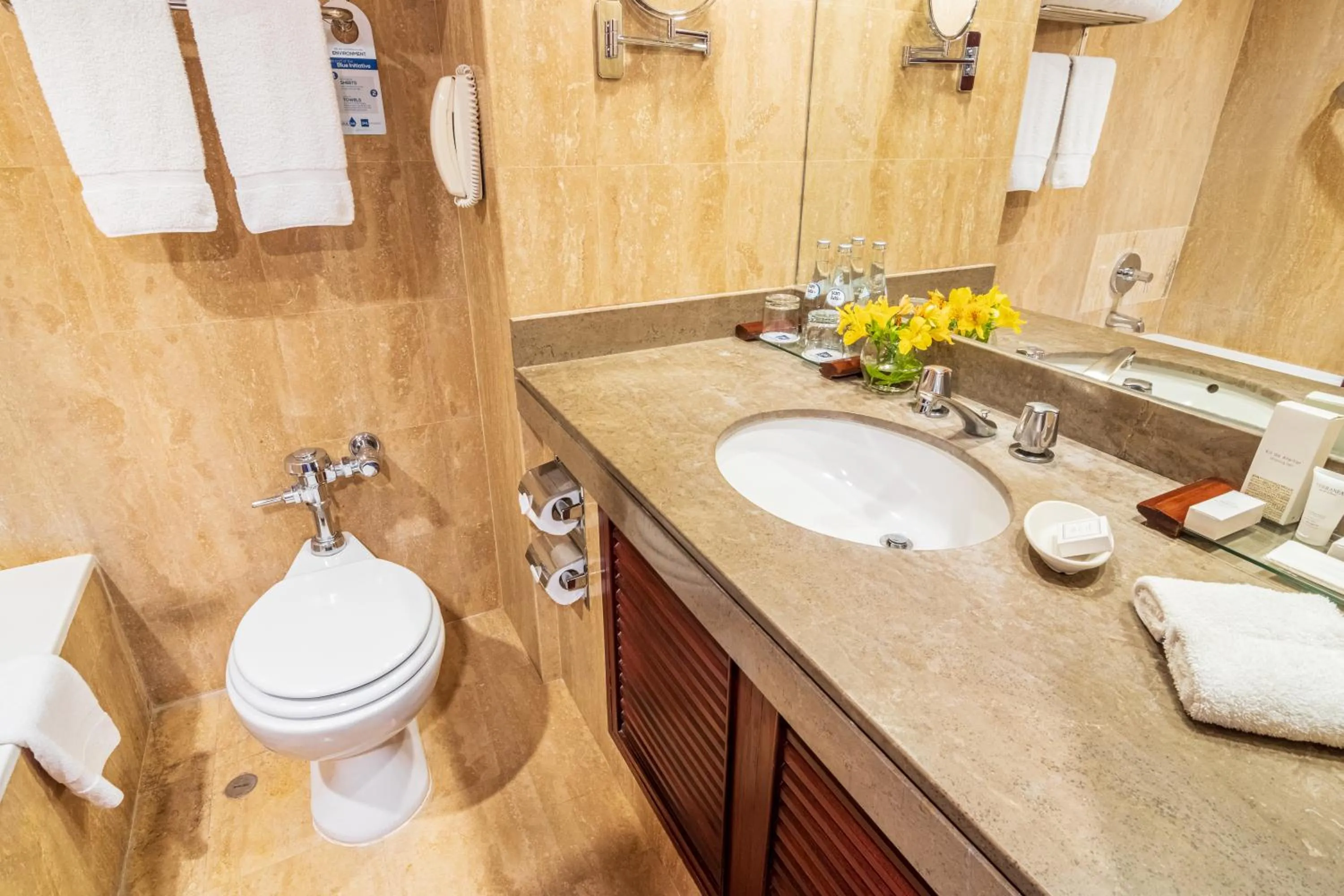 Toilet in GHL Hotel Lago Titicaca