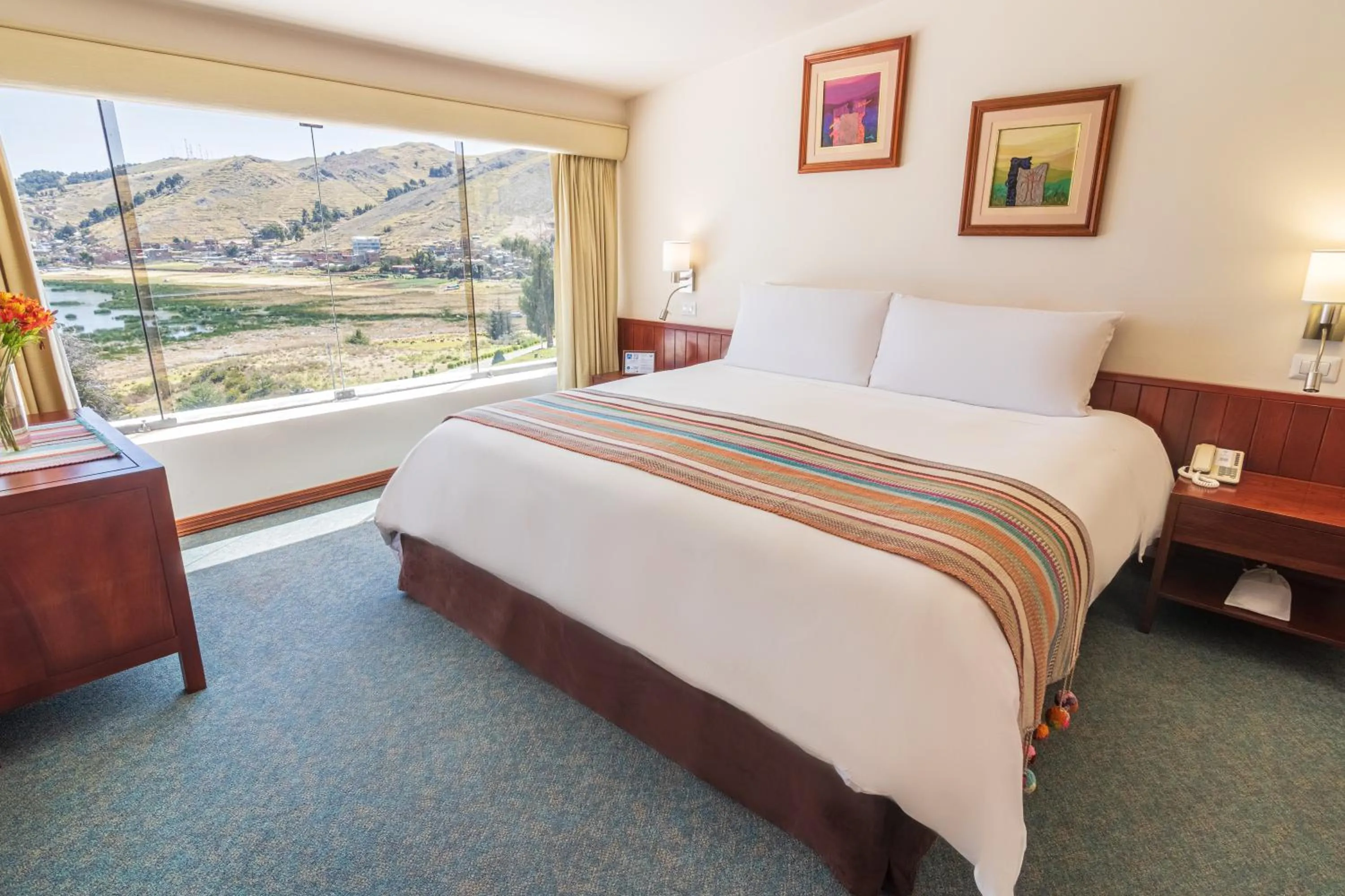 Bed in GHL Hotel Lago Titicaca