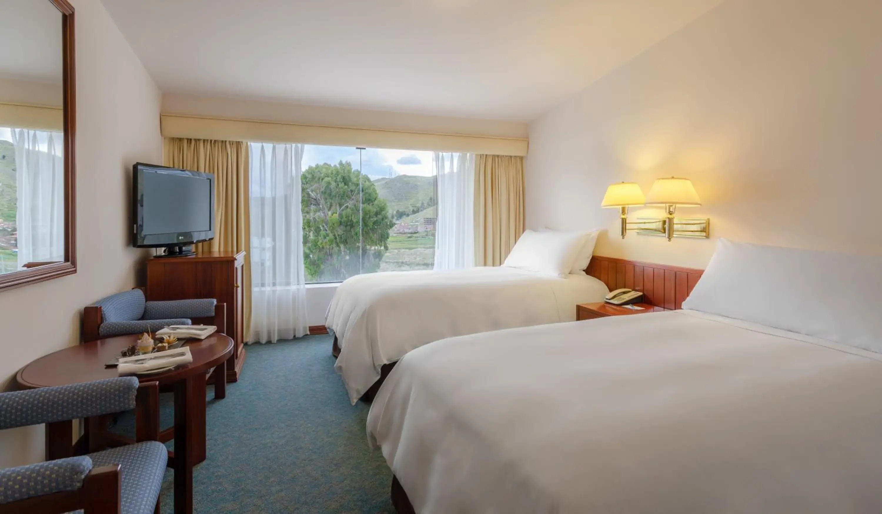 Bed in GHL Hotel Lago Titicaca Bed in GHL Hotel Lago Titicaca