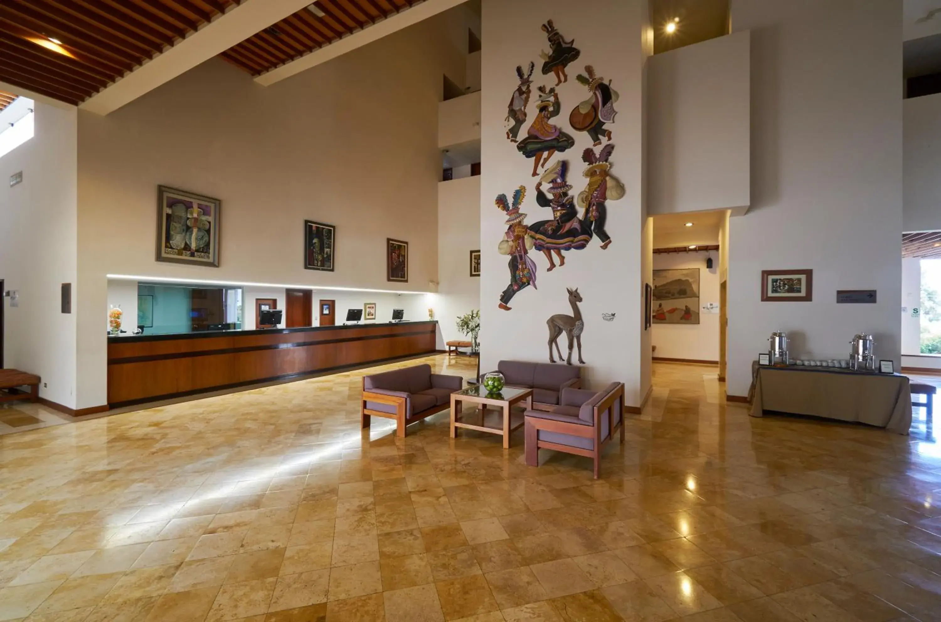 Lobby or reception in GHL Hotel Lago Titicaca Lobby or reception in GHL Hotel Lago Titicaca