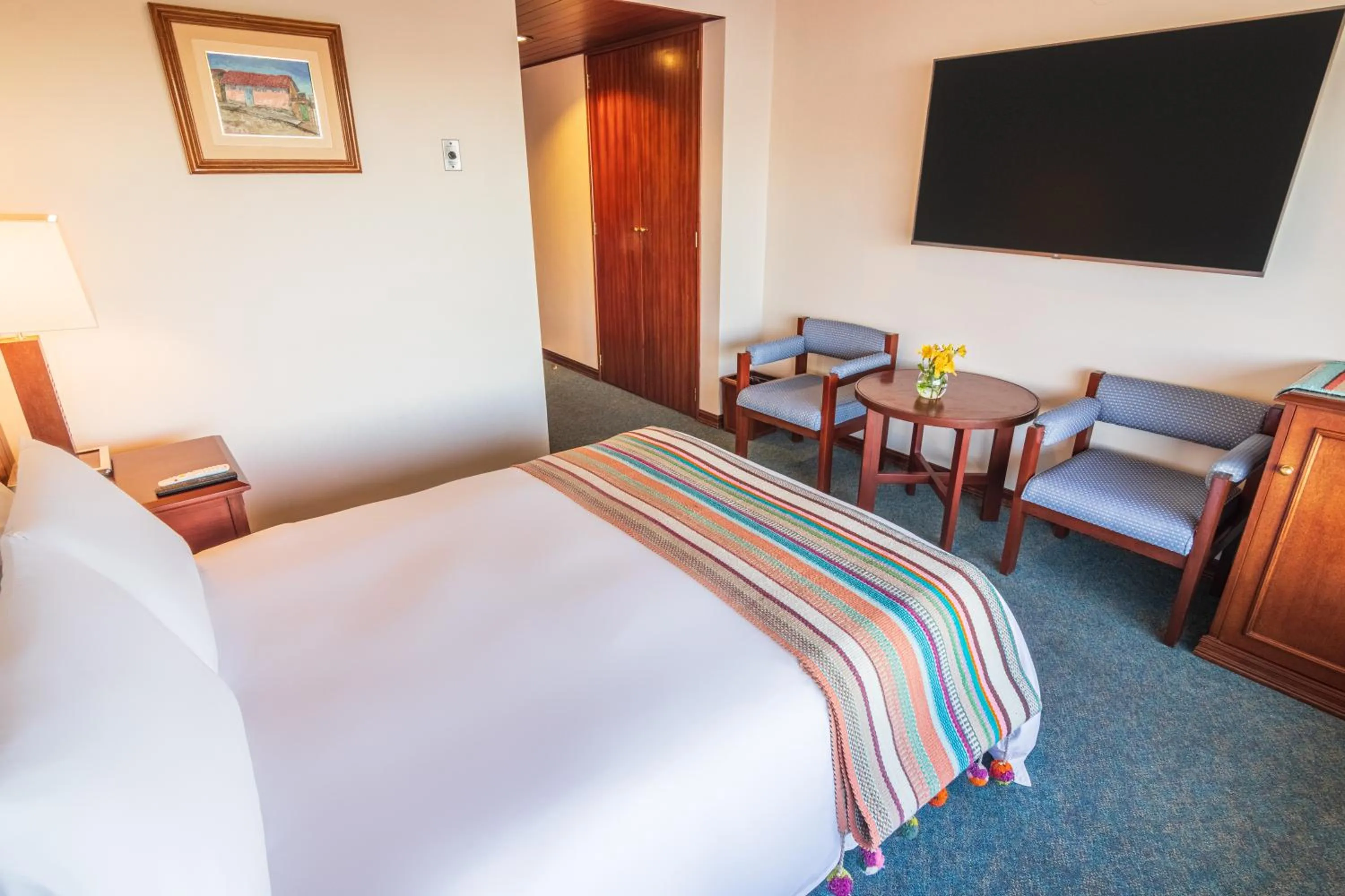 Bed in GHL Hotel Lago Titicaca