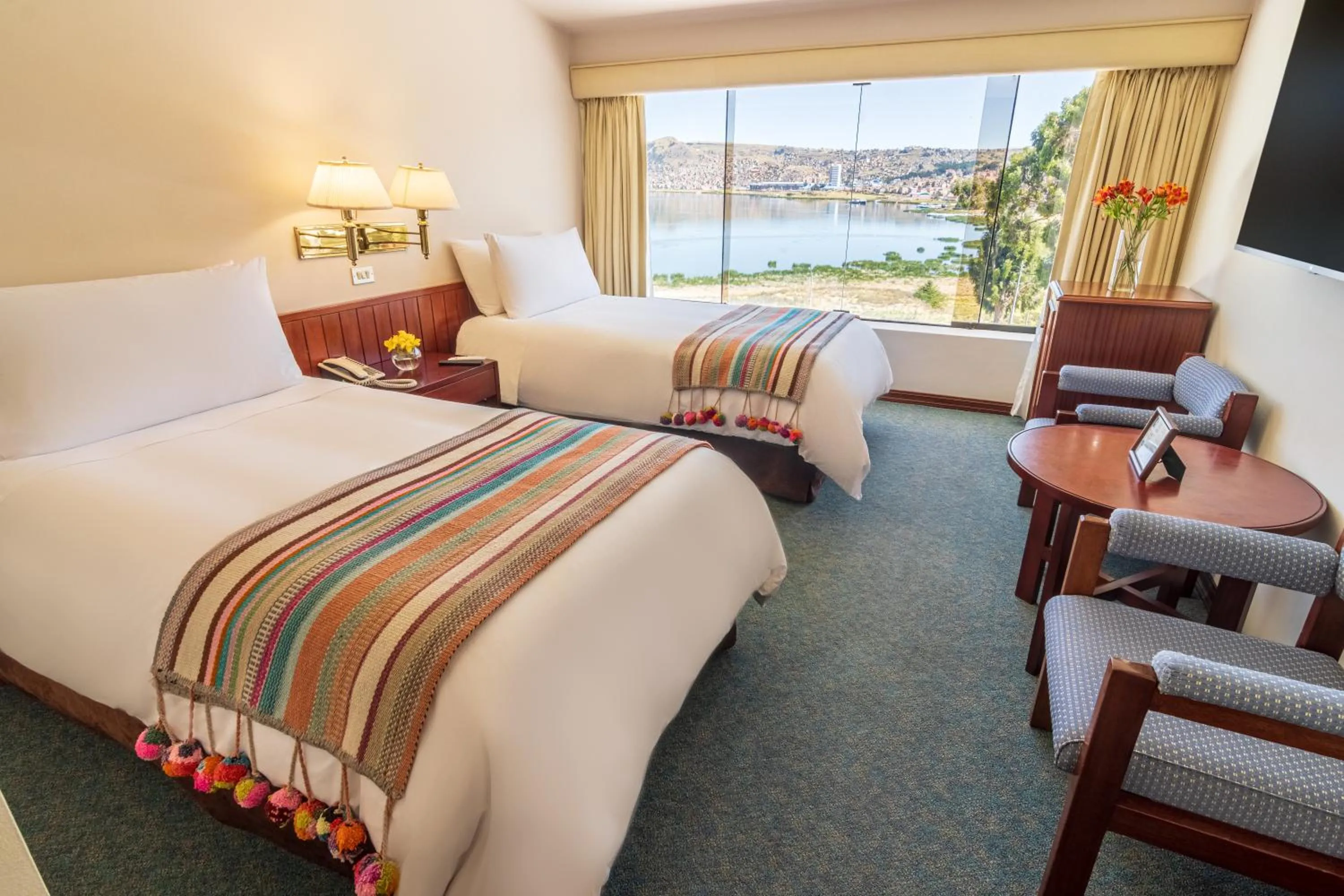 Bed in GHL Hotel Lago Titicaca