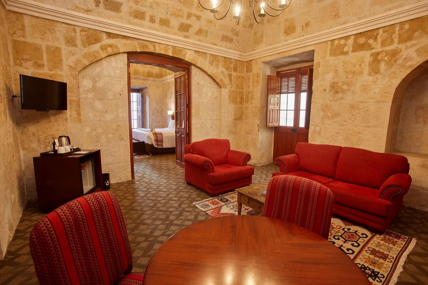 Living room in Casa Andina Premium Arequipa