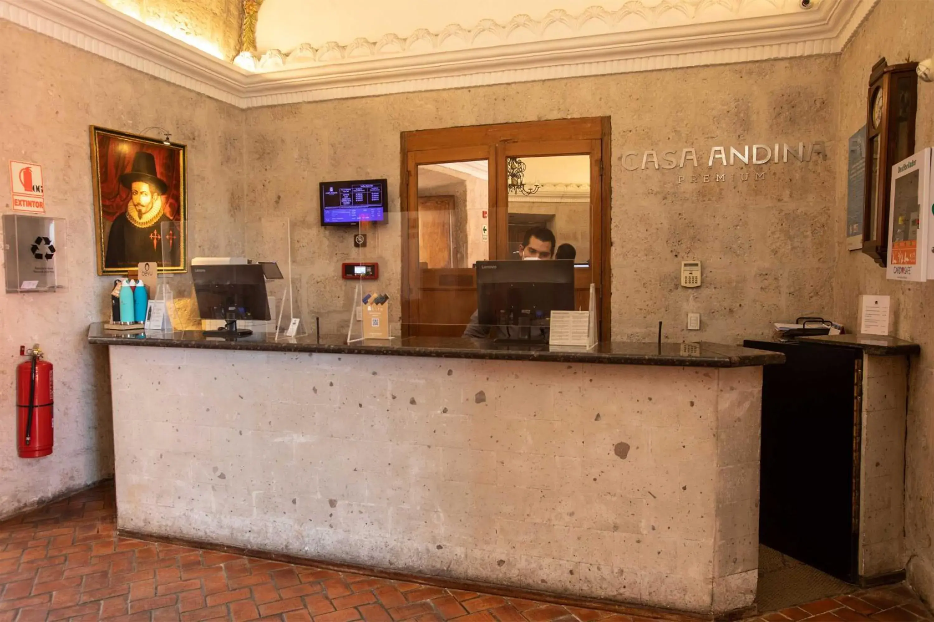 Lobby or reception in Casa Andina Premium Arequipa Lobby or reception in Casa Andina Premium Arequipa