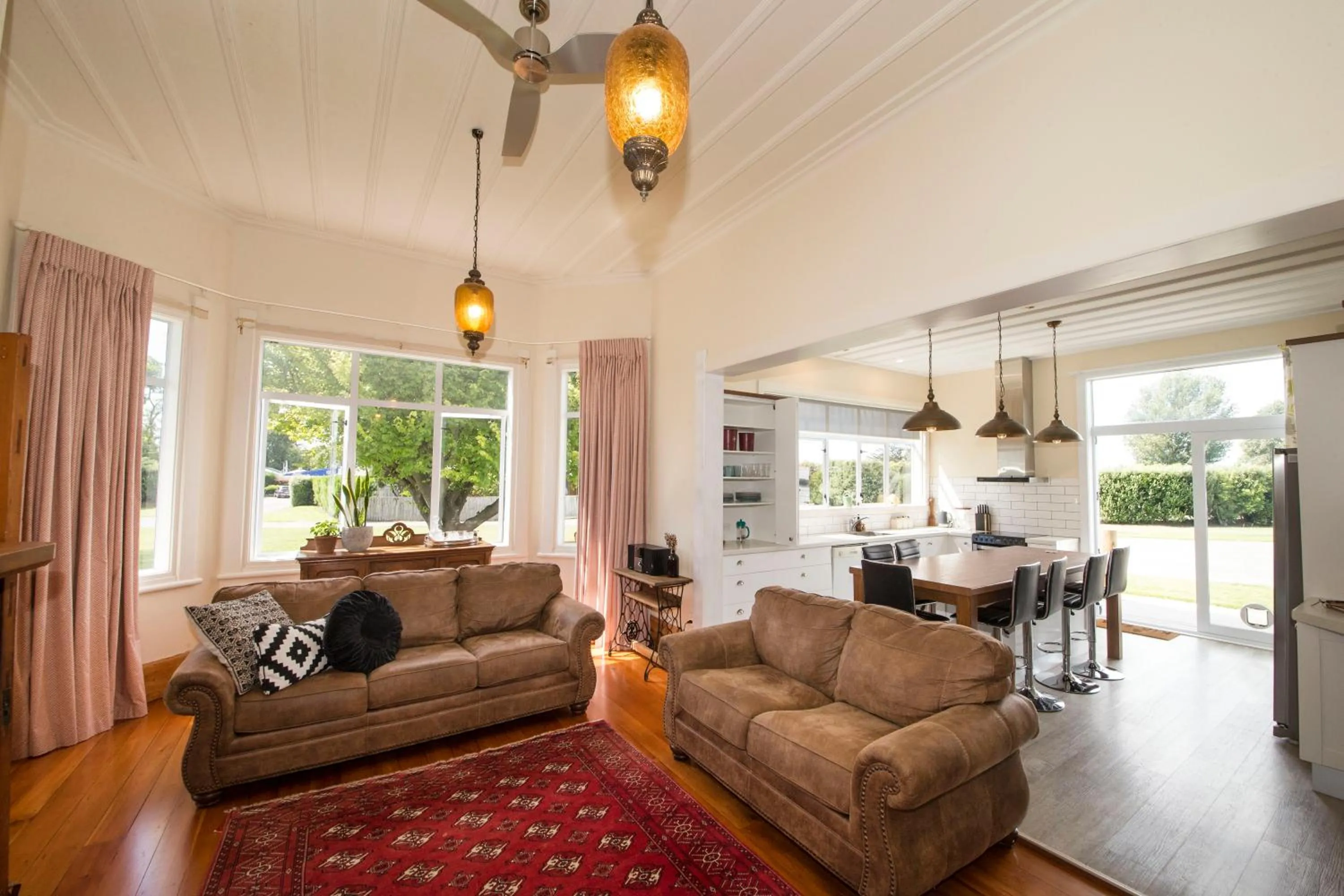 Living room in The Clive Hideaway