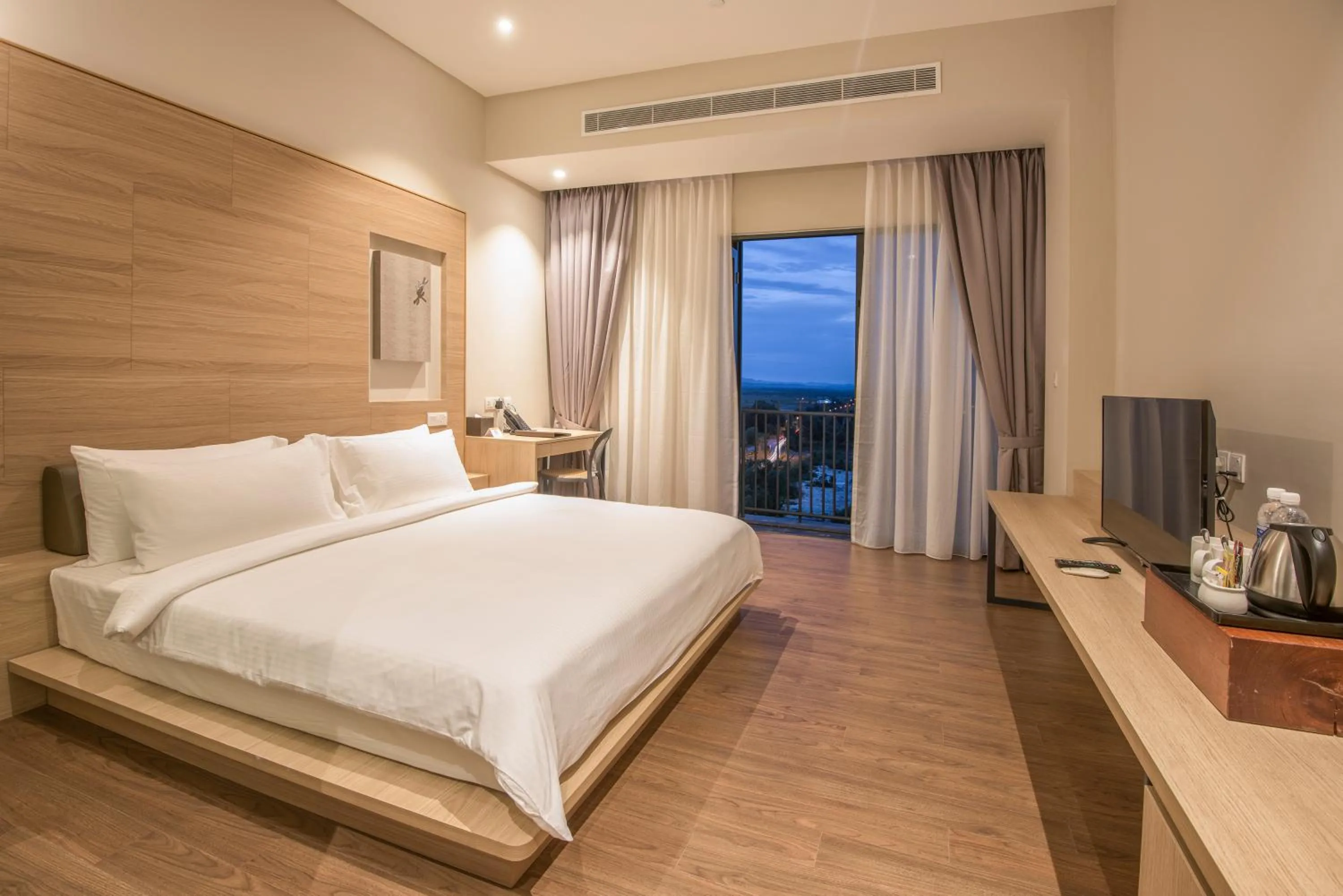 Bed in Jinhold Hotel & Serviced Apartment